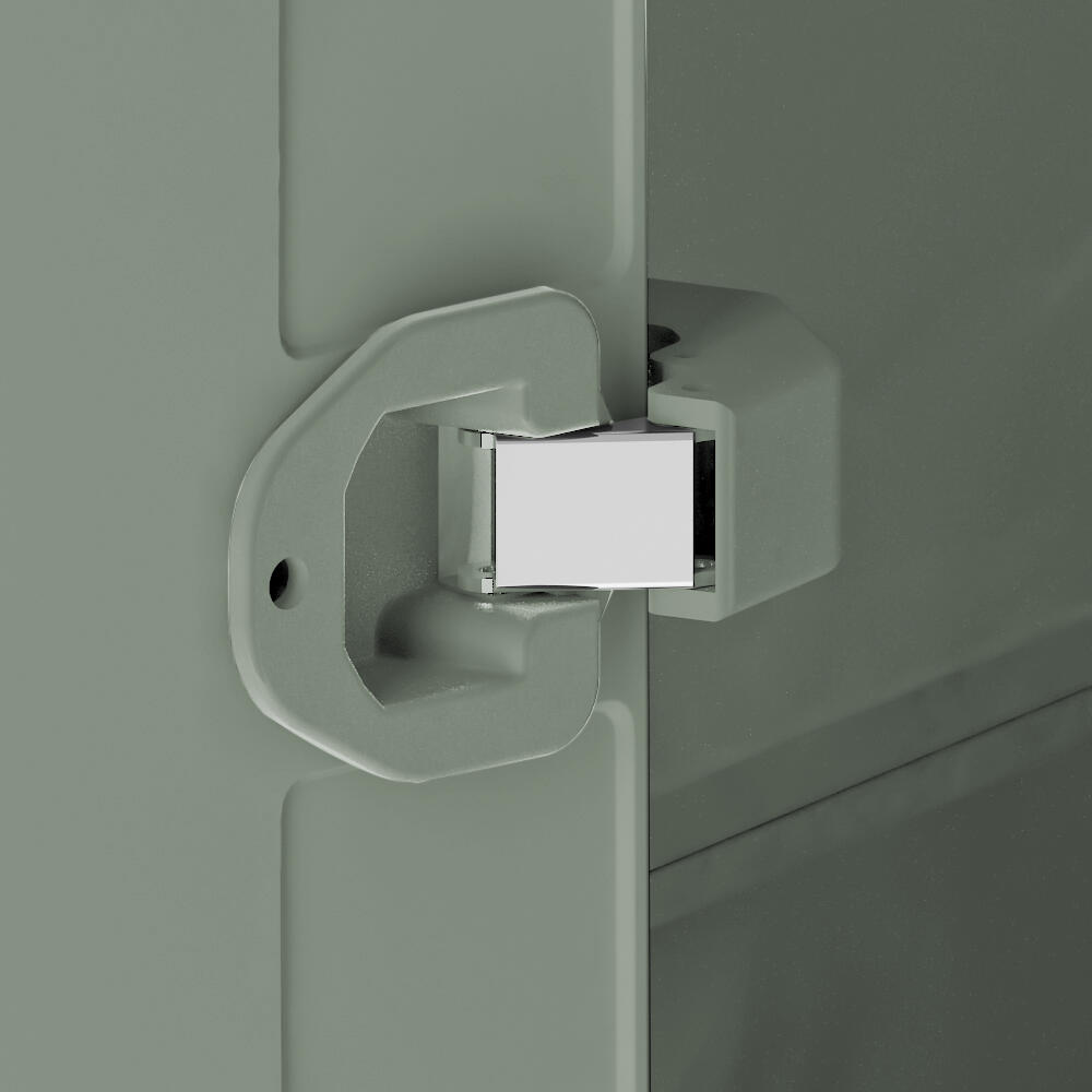 Armario alto baldas Planet Outdoor 182x80x44 cm para uso interior/exterior verde - 7