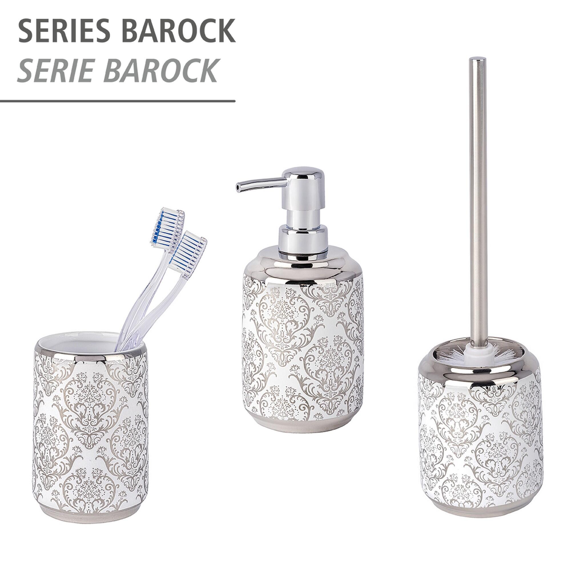 Escobillero barock blanco brillante