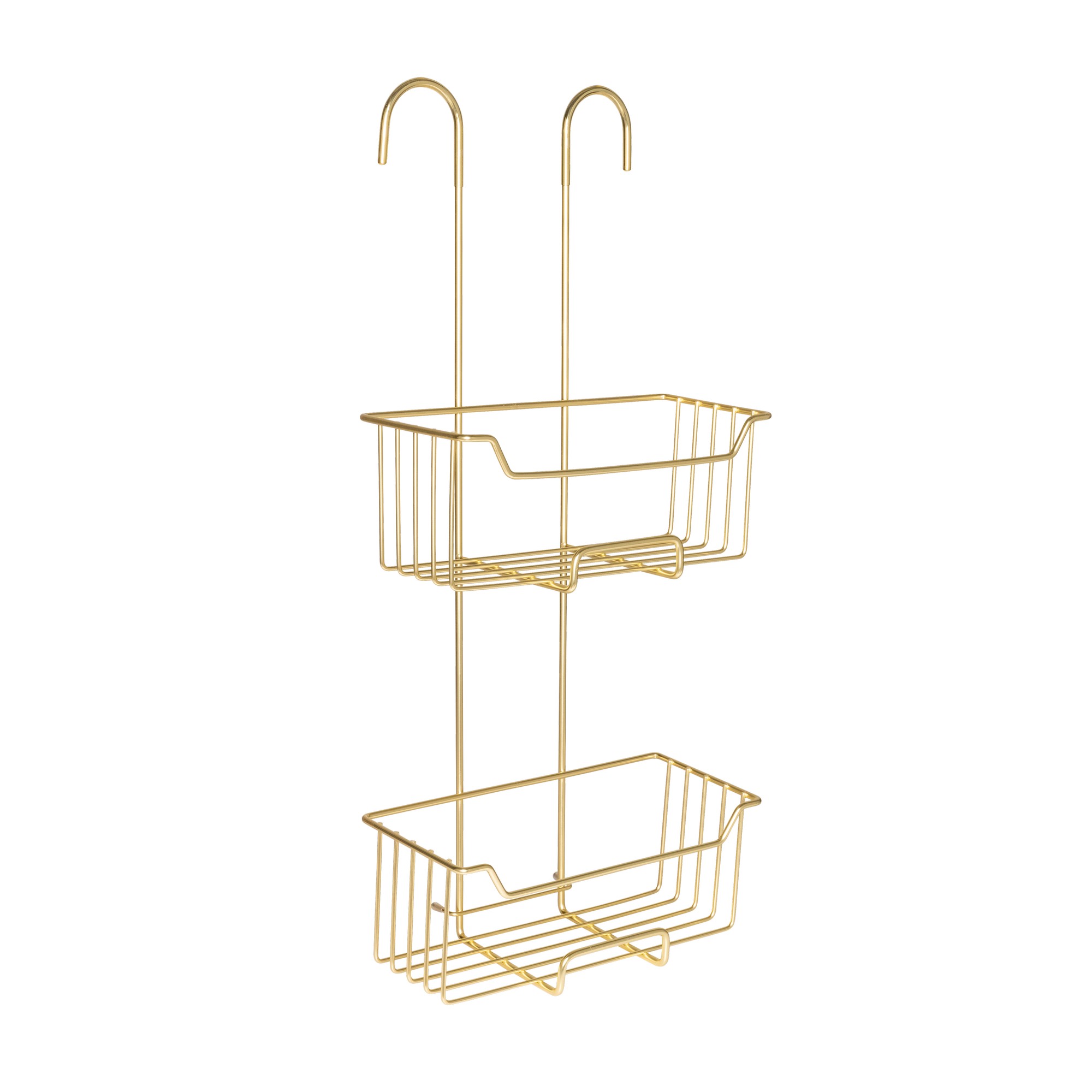 Cesta de baño / ducha doble milo oro 25x50 cm
