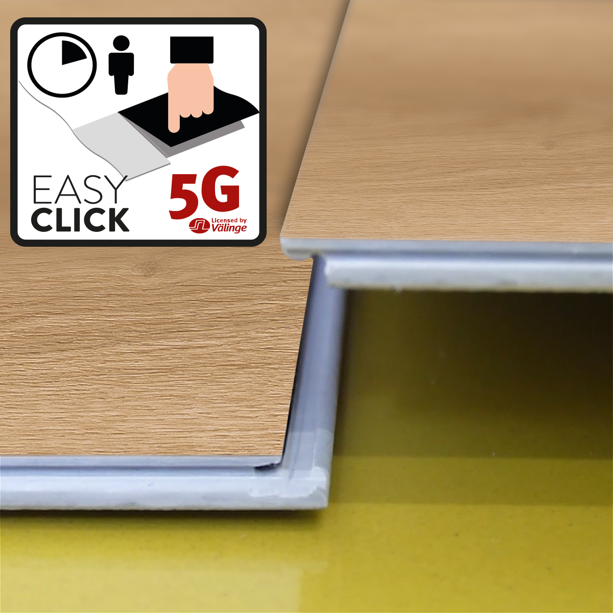 Pavimento SPC effetto legno beige Sp 5.3 mm passaggio intenso con sottopavimento integrato, Arezzo, 2.24 m² - 10