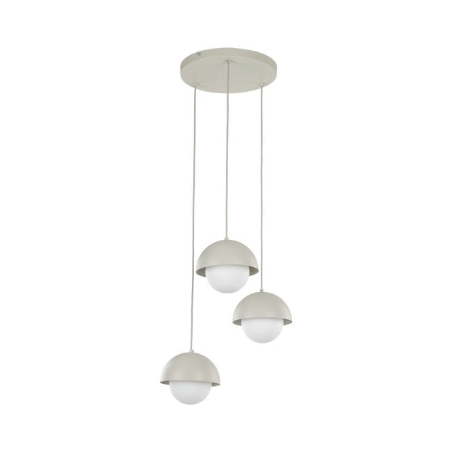 Lampa wiszaca bono bezowa 3 x g9 tk lighting 91861353