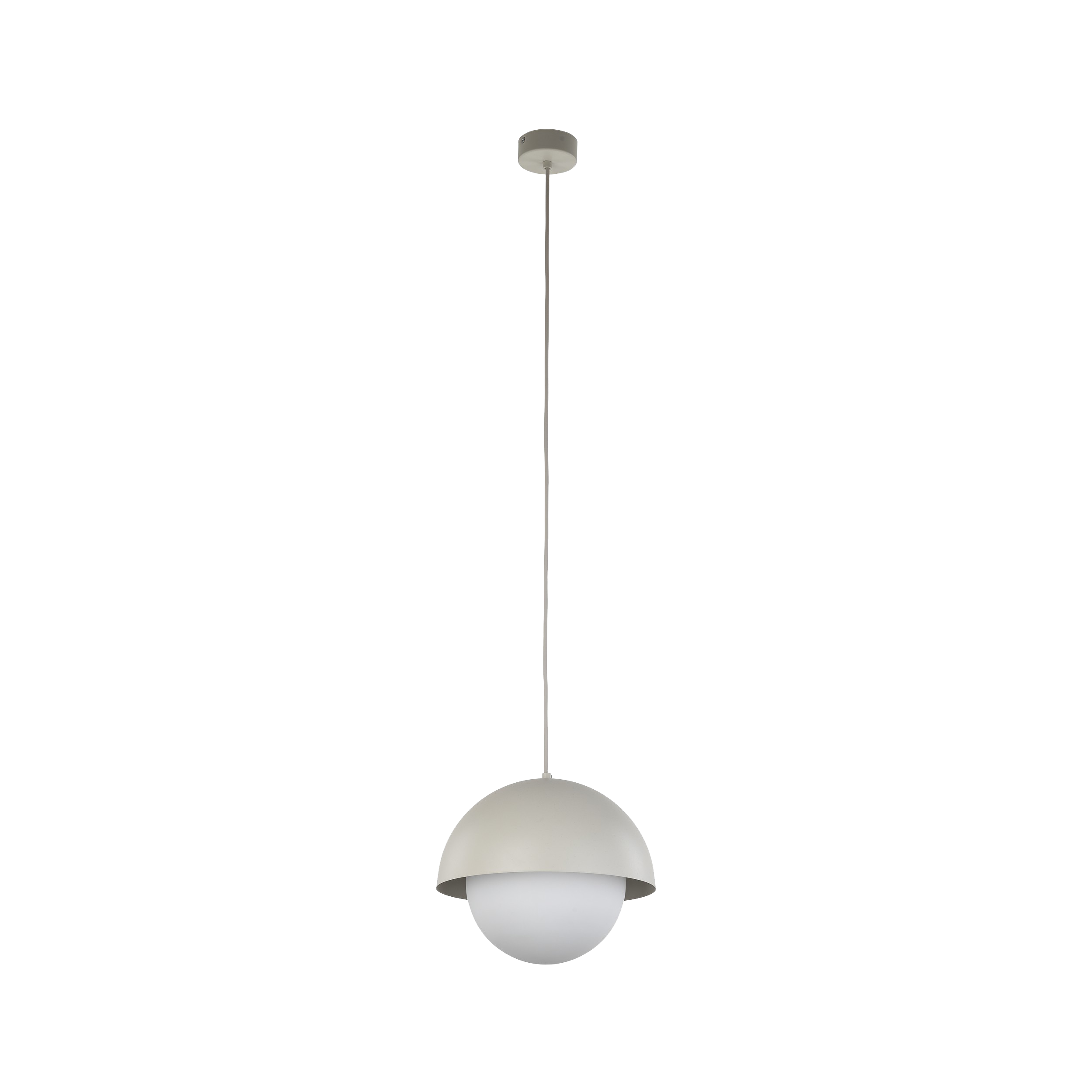 Lampa wisząca Bono beżowa E27 Tk Lighting