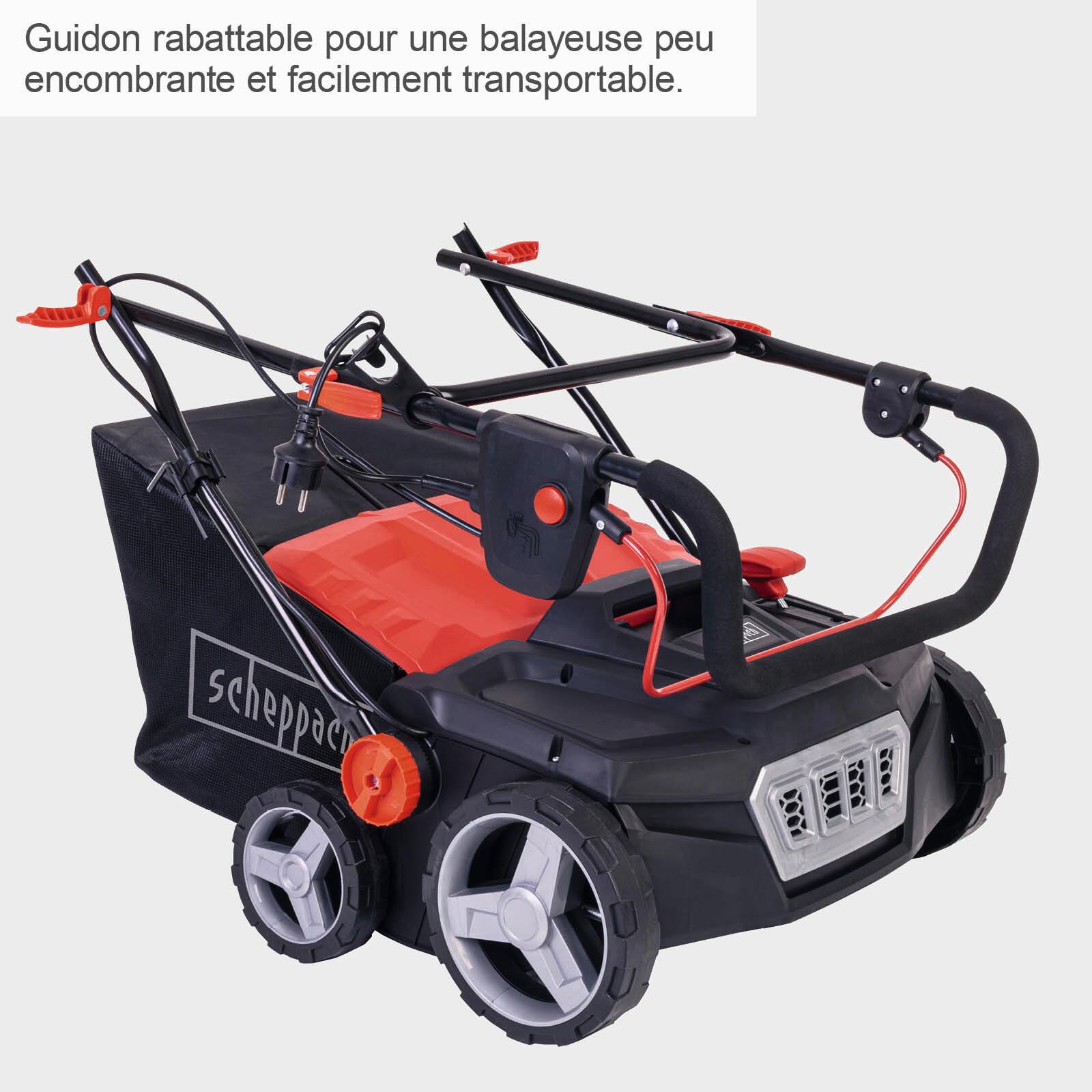 Balayeuse pour gazon artificiel SCHEPPACH ELS1800 - 6