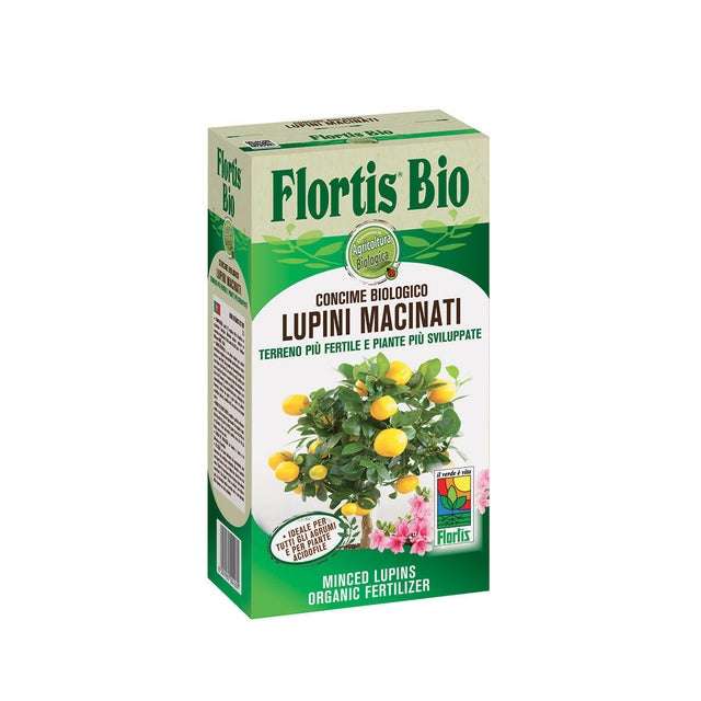 Concime polvere FLORTIS per pianta mediterranea Eco Lupini macinati 0.8 kg