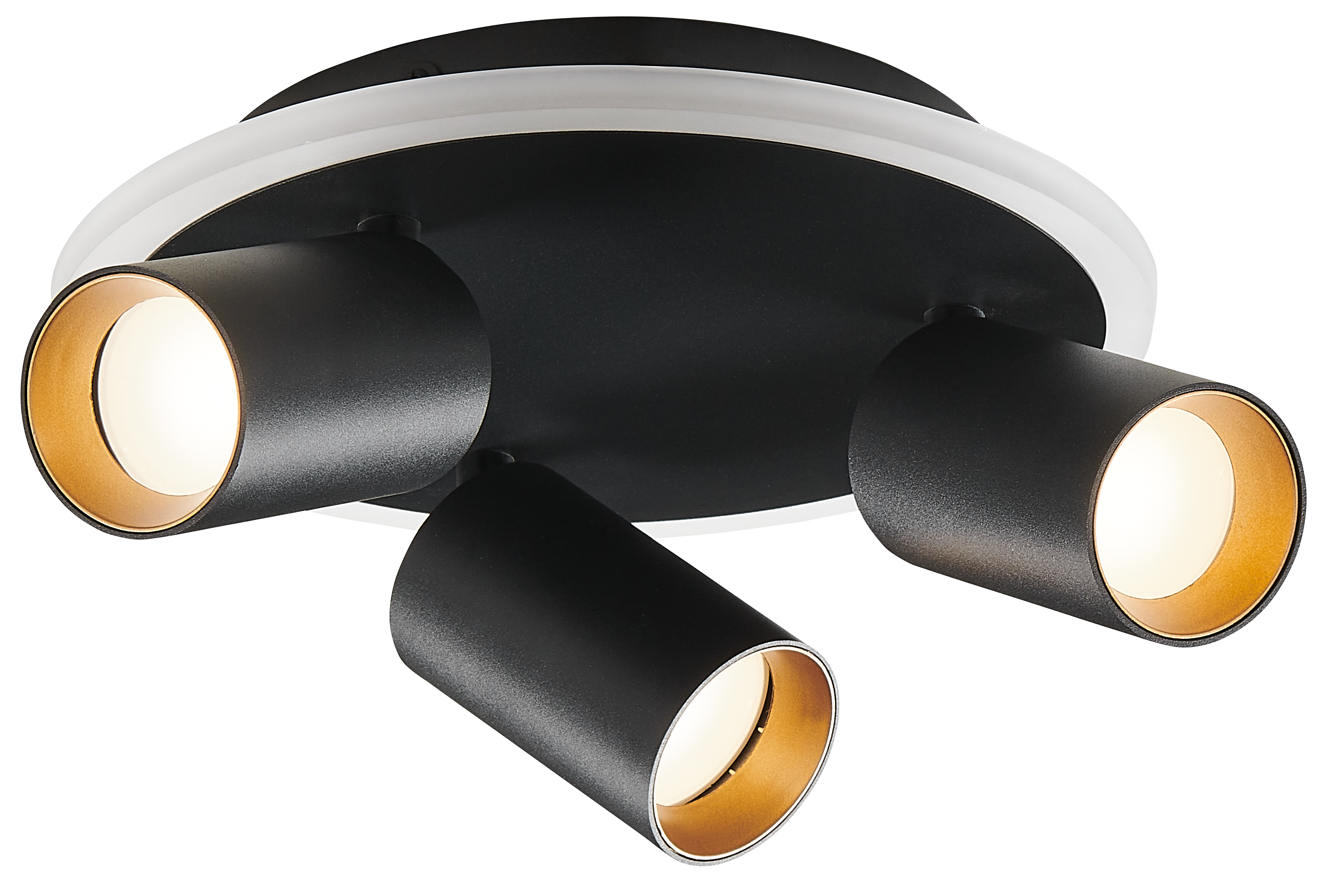 Plafon Parma czarny 3 x GU10 Light Prestige - 2