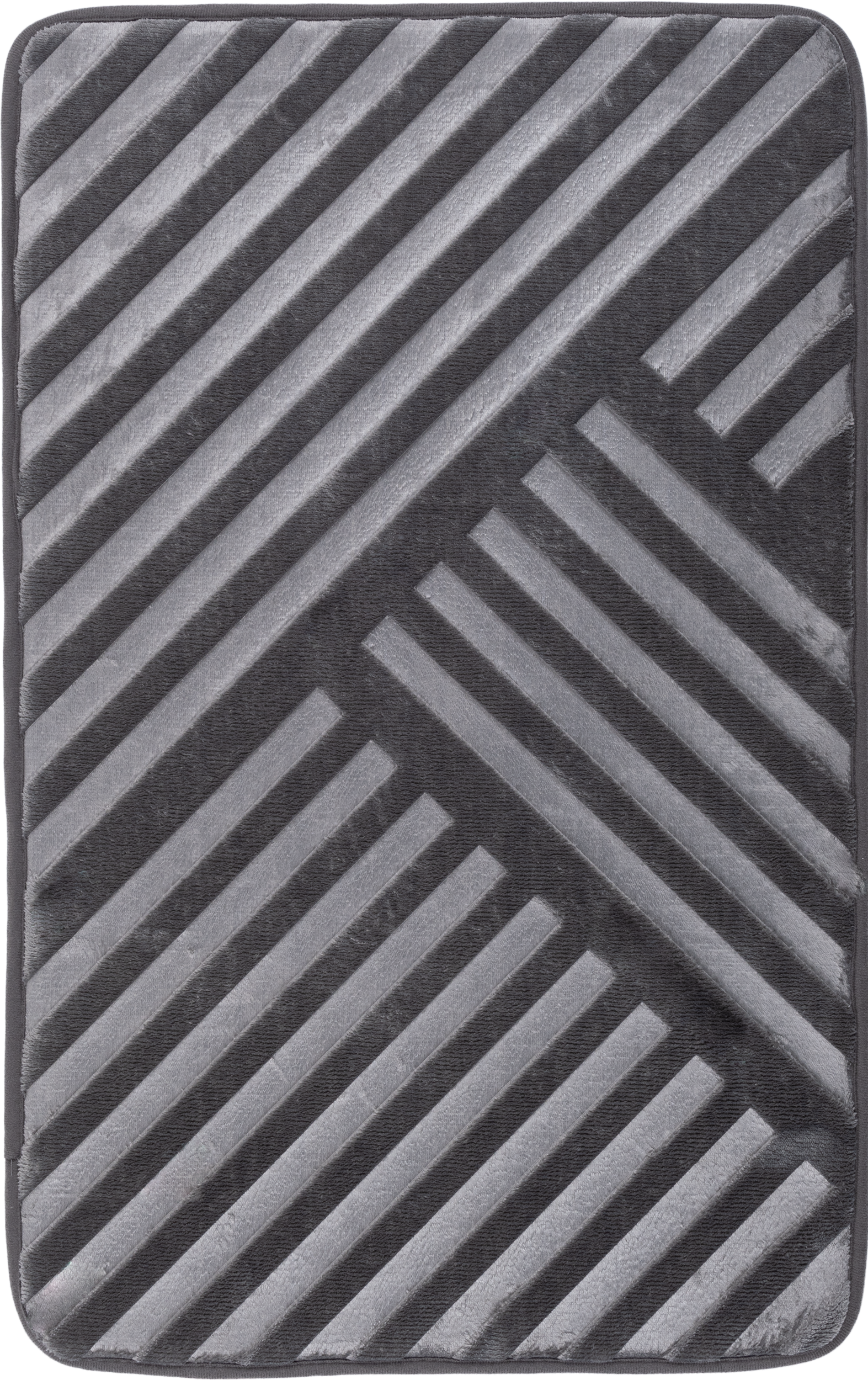 Dywanik łazienkowy Hamilton 60 x 40 cm ciemny szary Multi-Decor