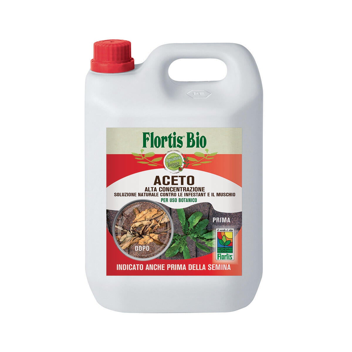 Diserbante selettivo FLORTIS ACETO concentrato 5 LT - 5
