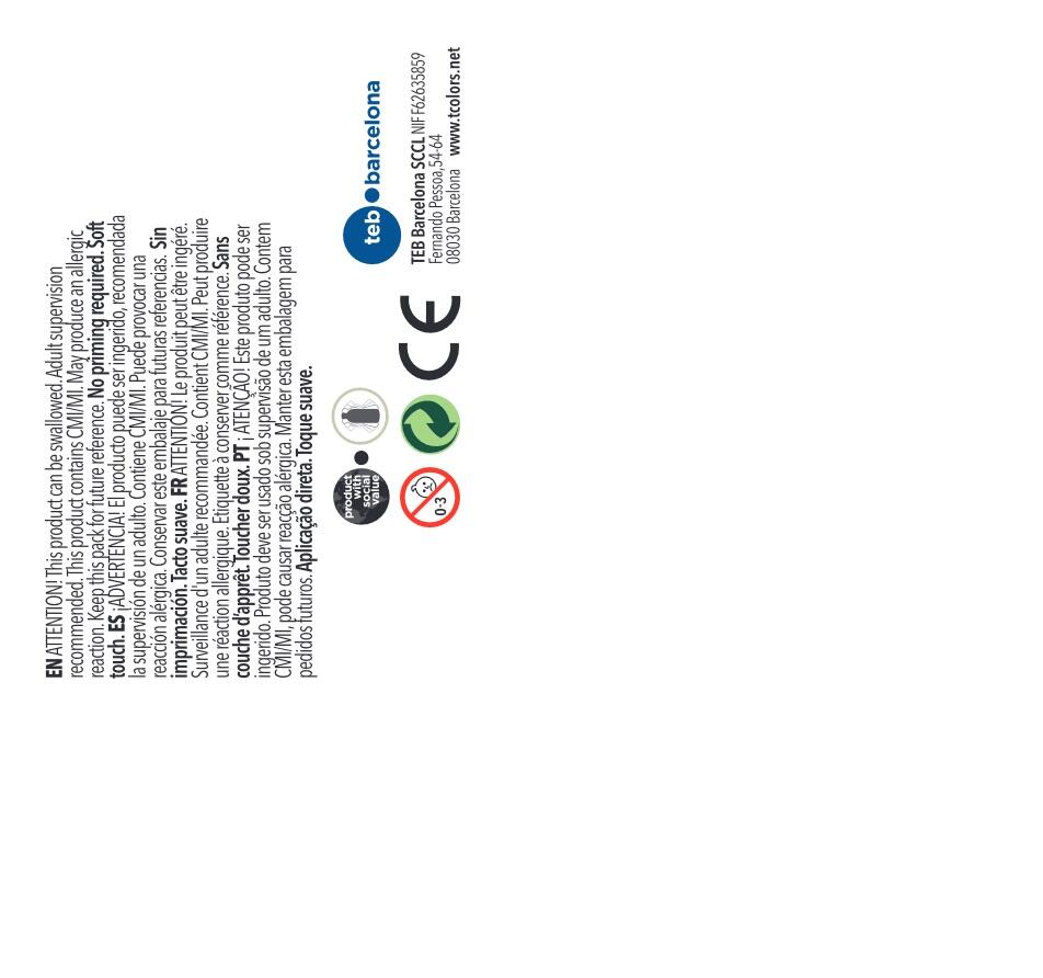 Pintura efecto tiza TCOLORS 175ml verde teal - 2