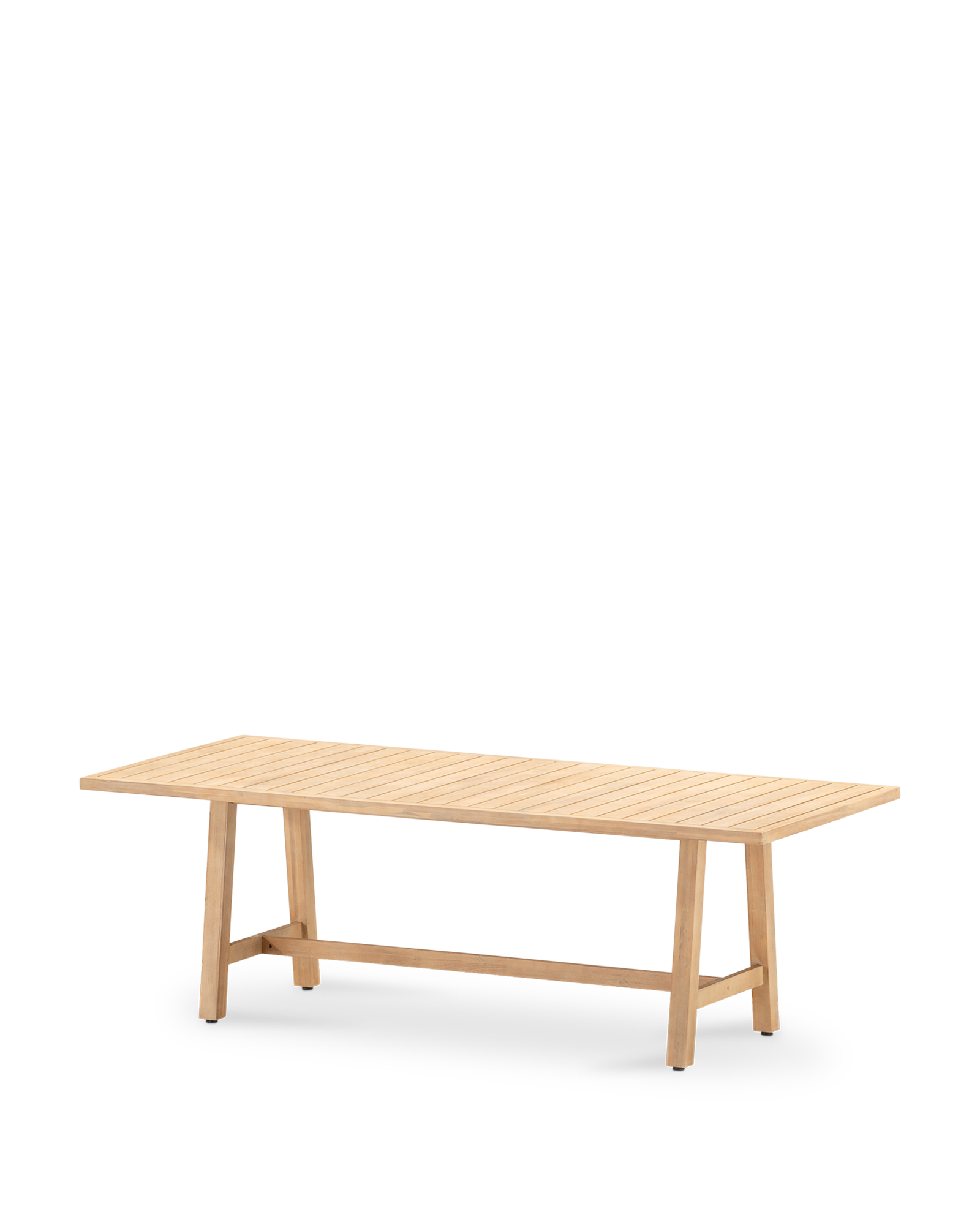 mesa de jardin provenza de madera de acacia de 230 x 75 x 100 cm