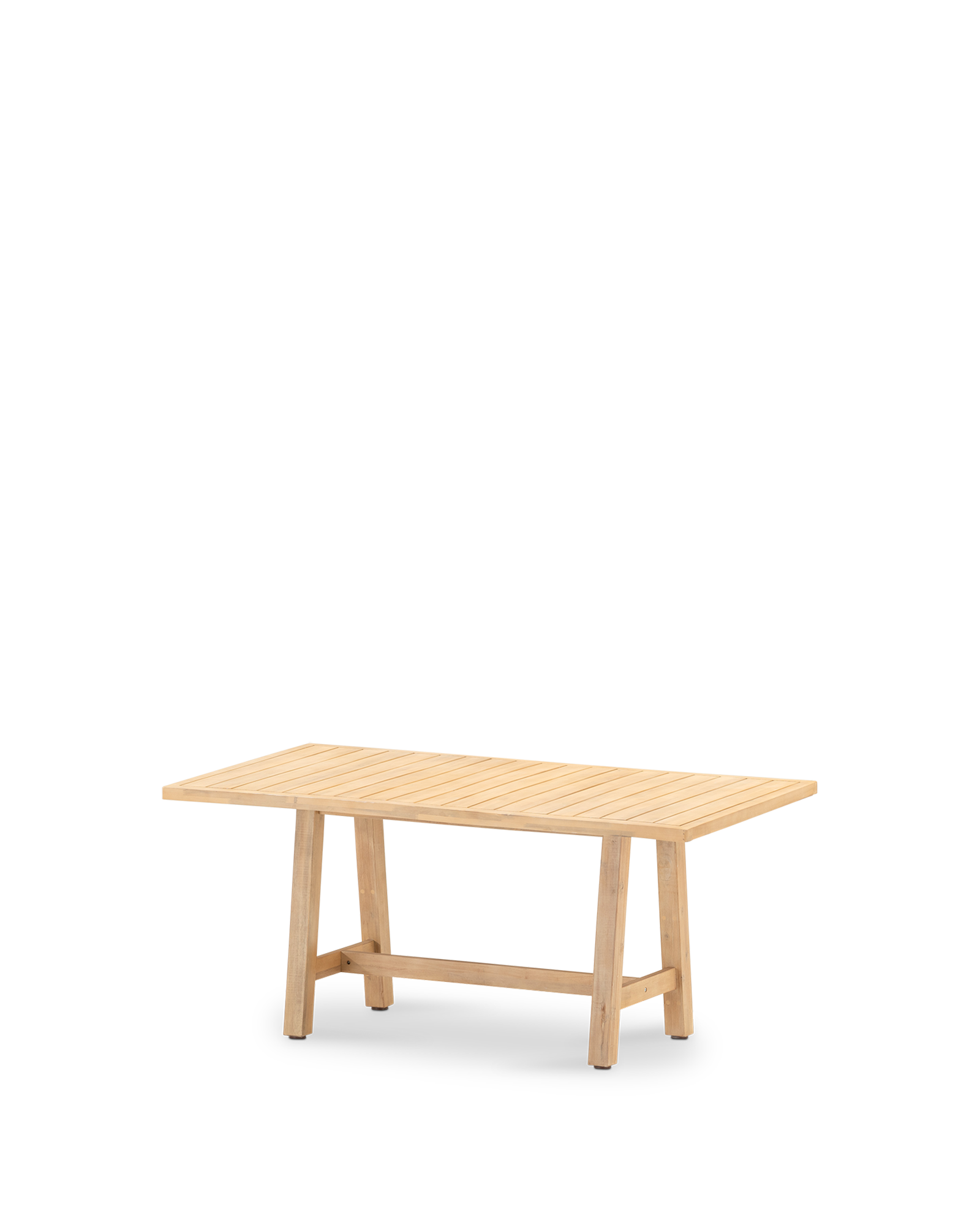 mesa de jardin provenza de madera de acacia de 170 x 75 x 90 cm