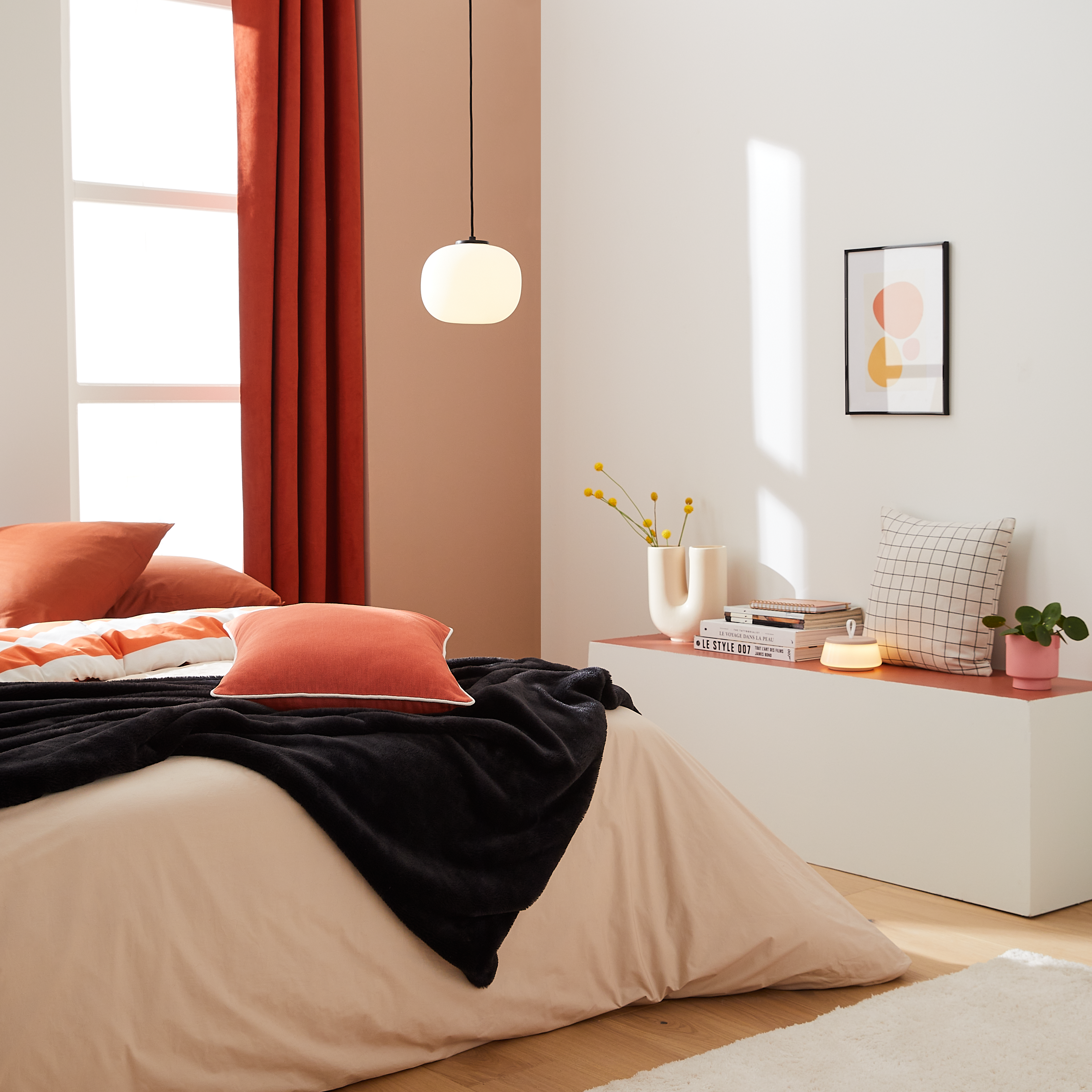 Lampa wisząca Aristide biała E27 Inspire - 10