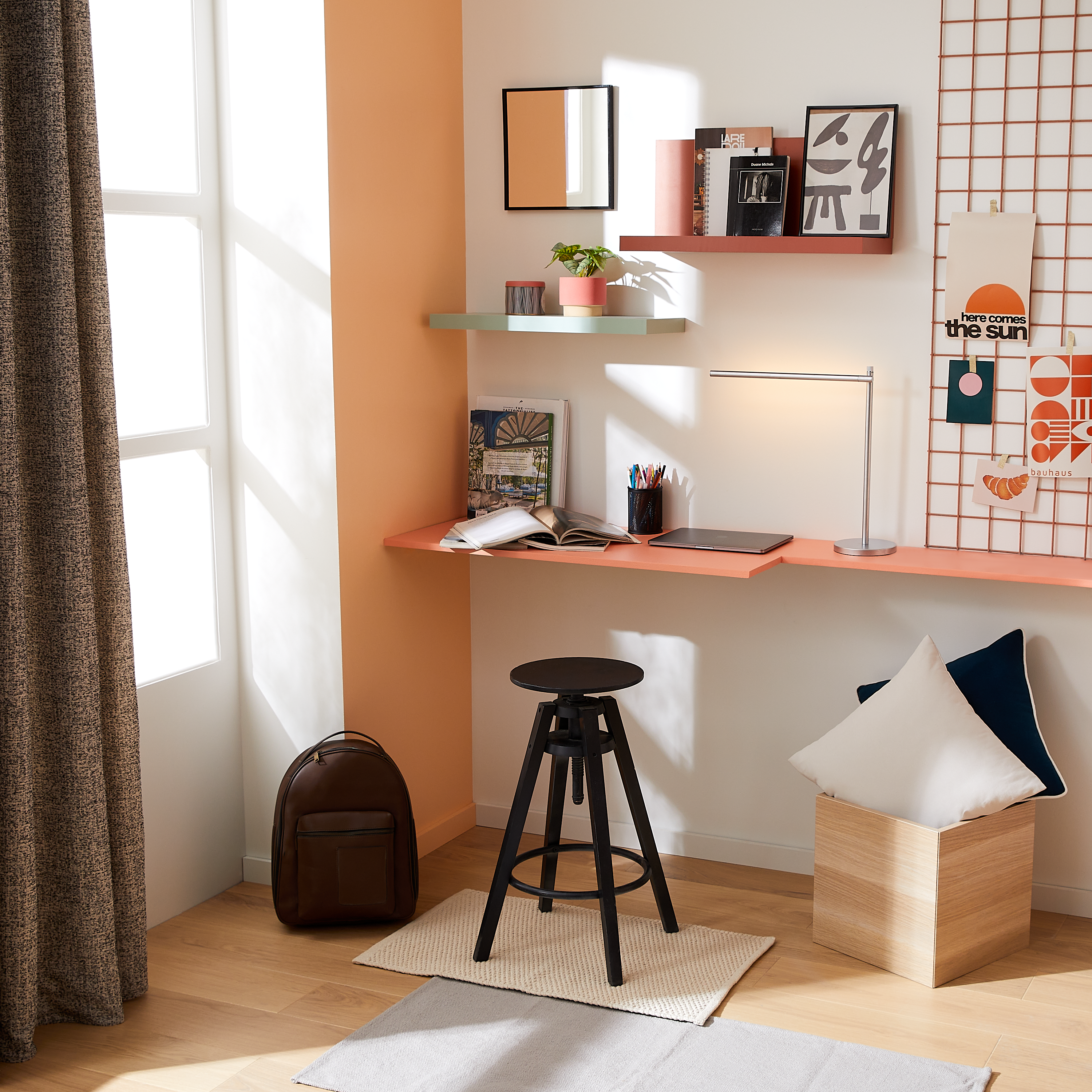 Poszewka na poduszkę Pharell Trench beżowa 45 x 45 cm INSPIRE - 2