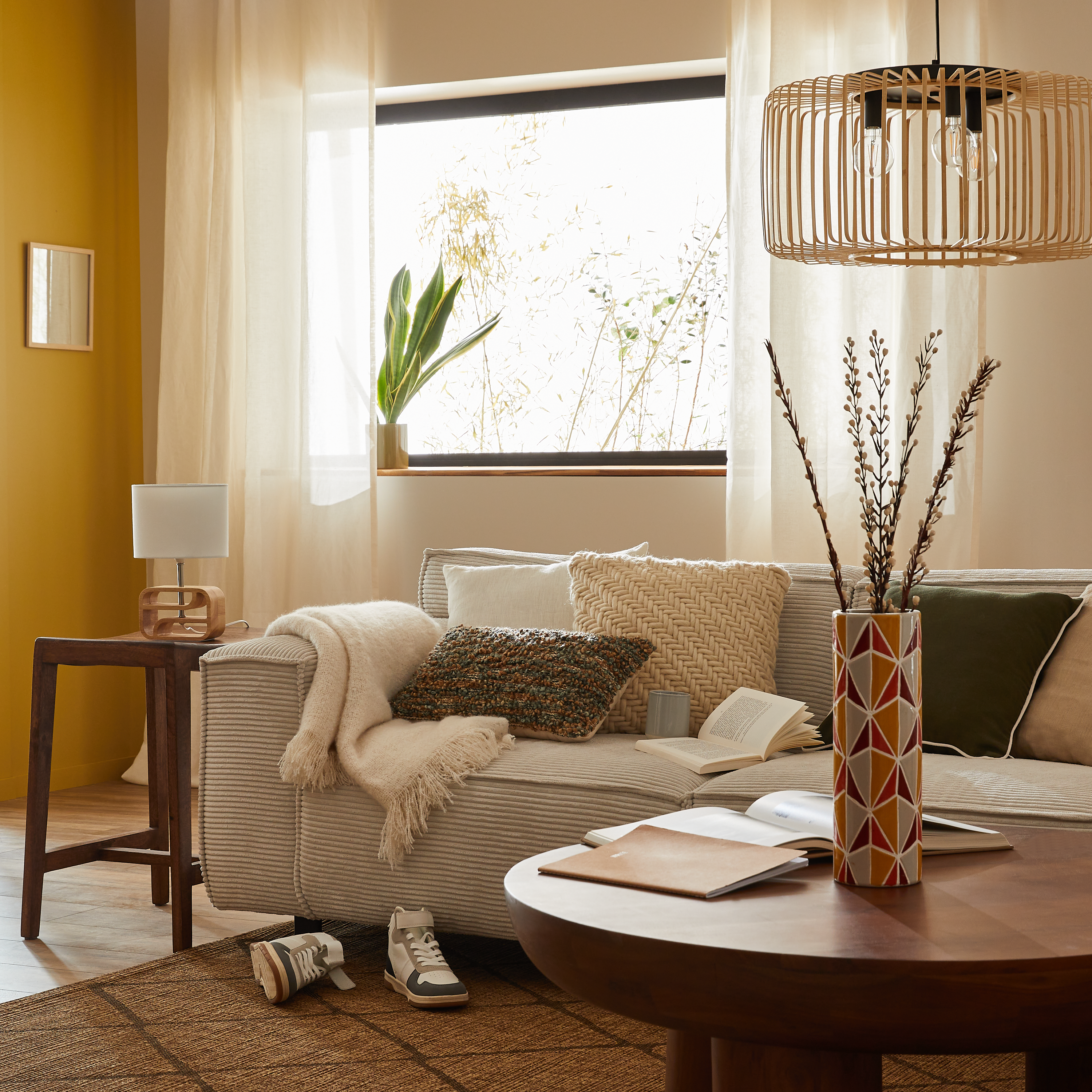 Cortinado fita e/ou presilha Elara 200x280cm paper Inspire - 10