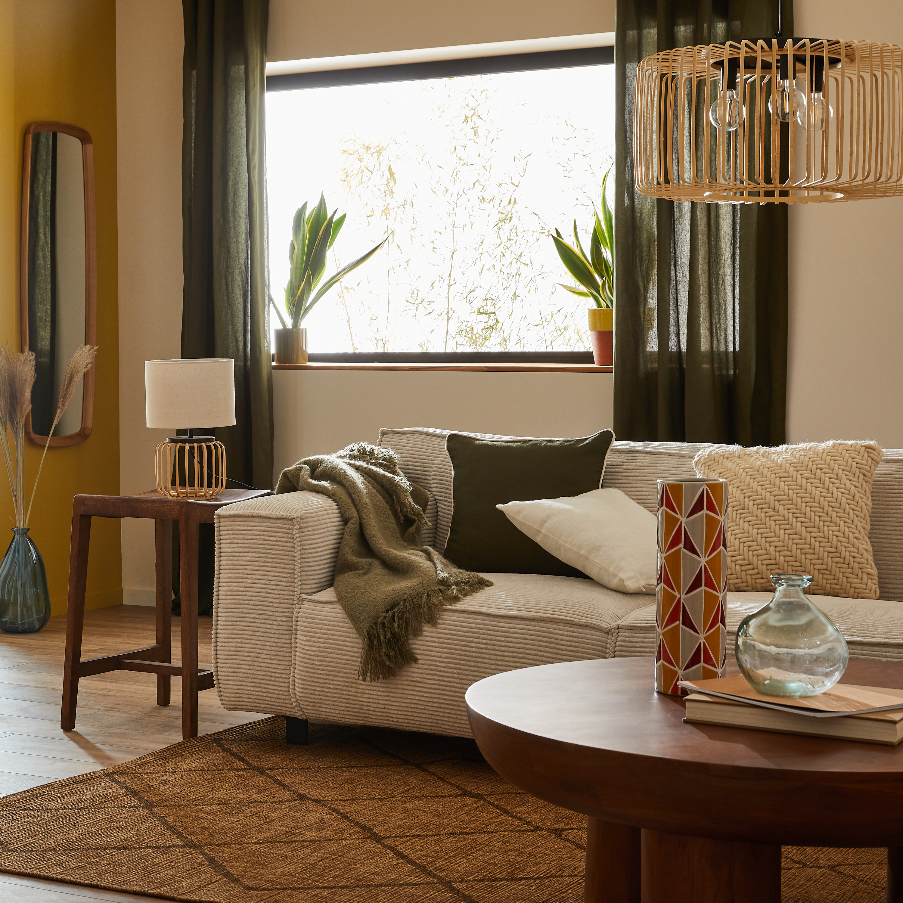 Cortinado ilhós Kalpe 140x280cm forest 1 Inspire - 10