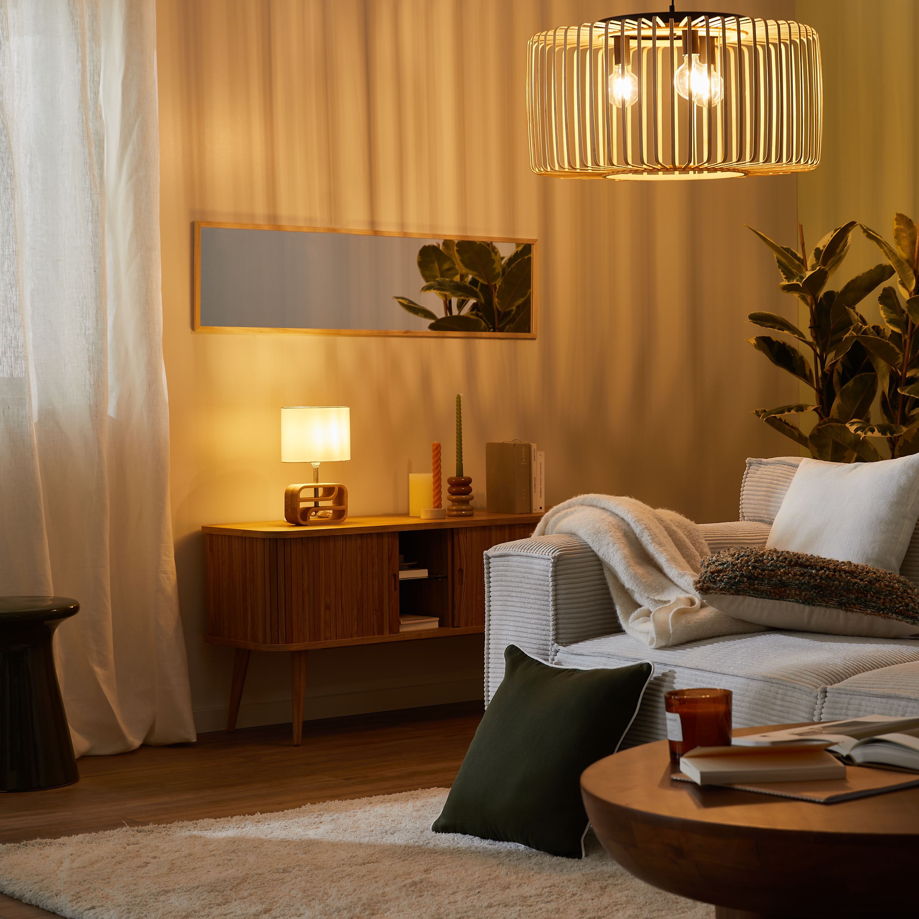 Cortinado fita e/ou presilha Elara 200x280cm paper Inspire - 11