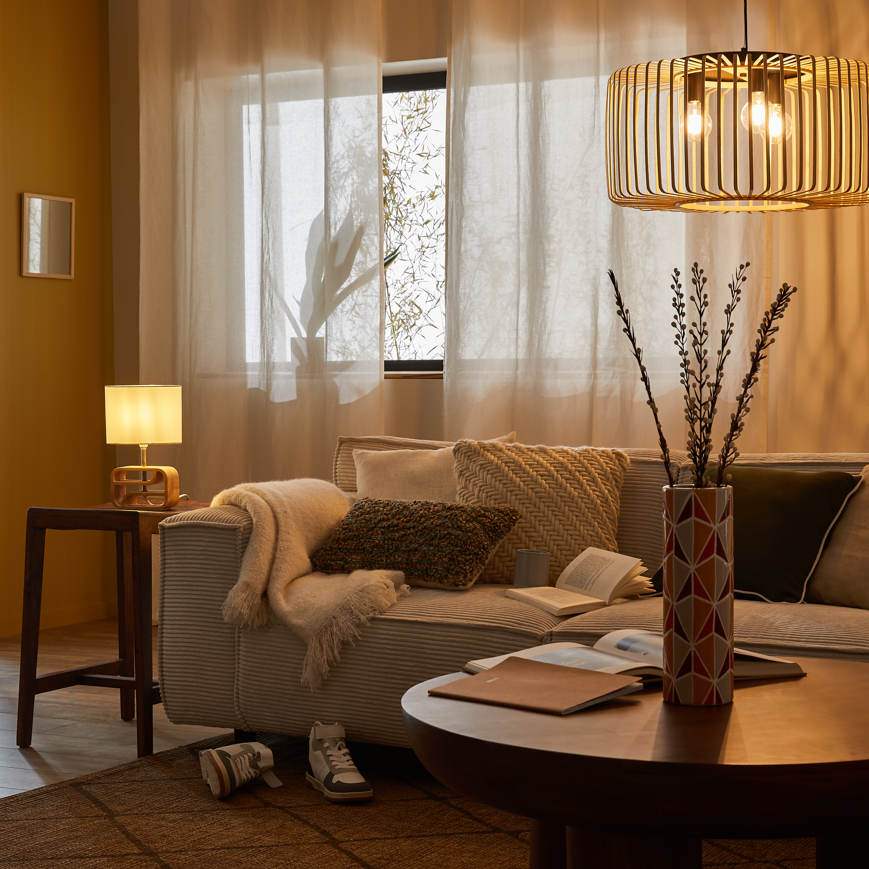 Cortinado fita e/ou presilha Elara 200x280cm paper Inspire - 12