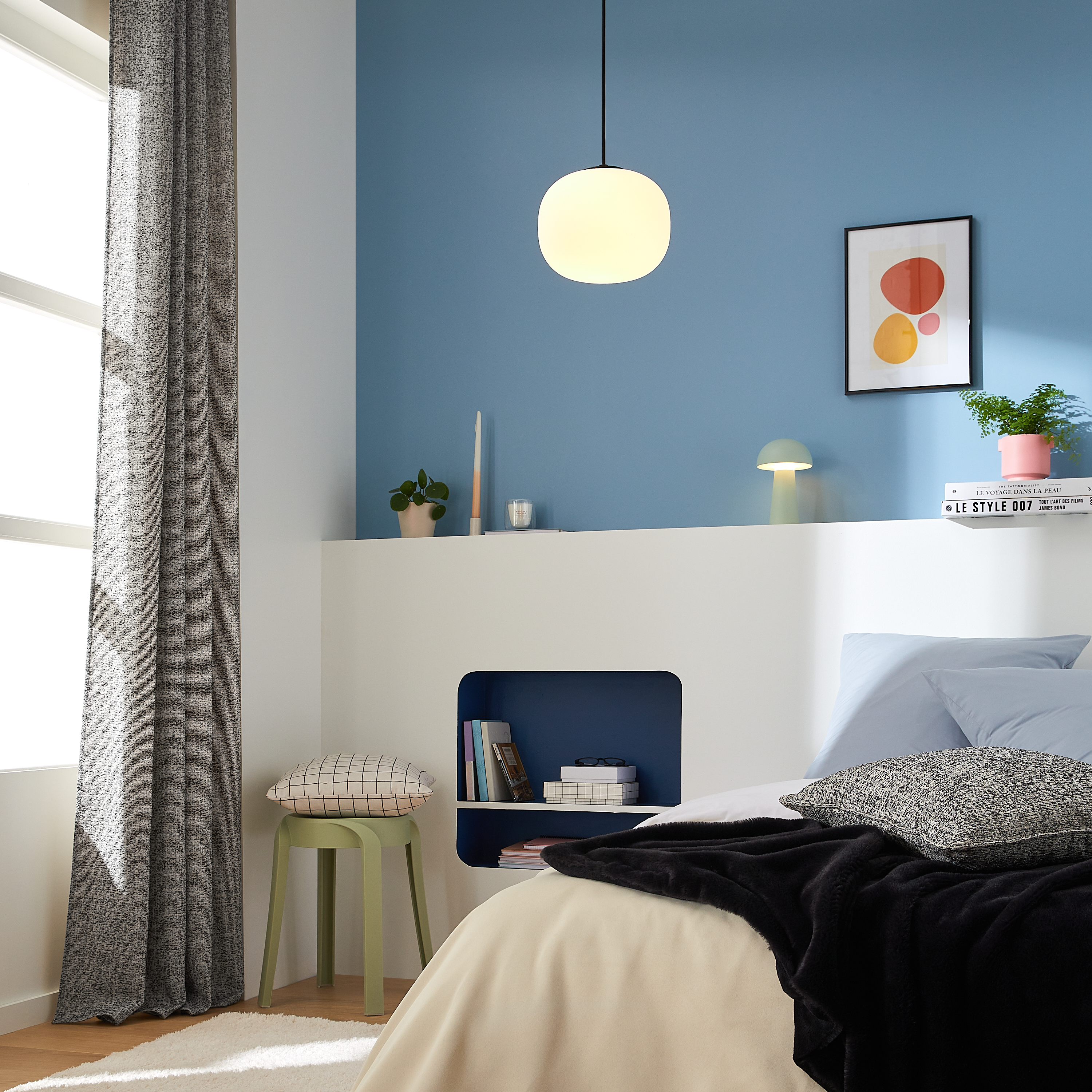 Cortinado ilhós Elara 140x280cm paper Inspire - 14