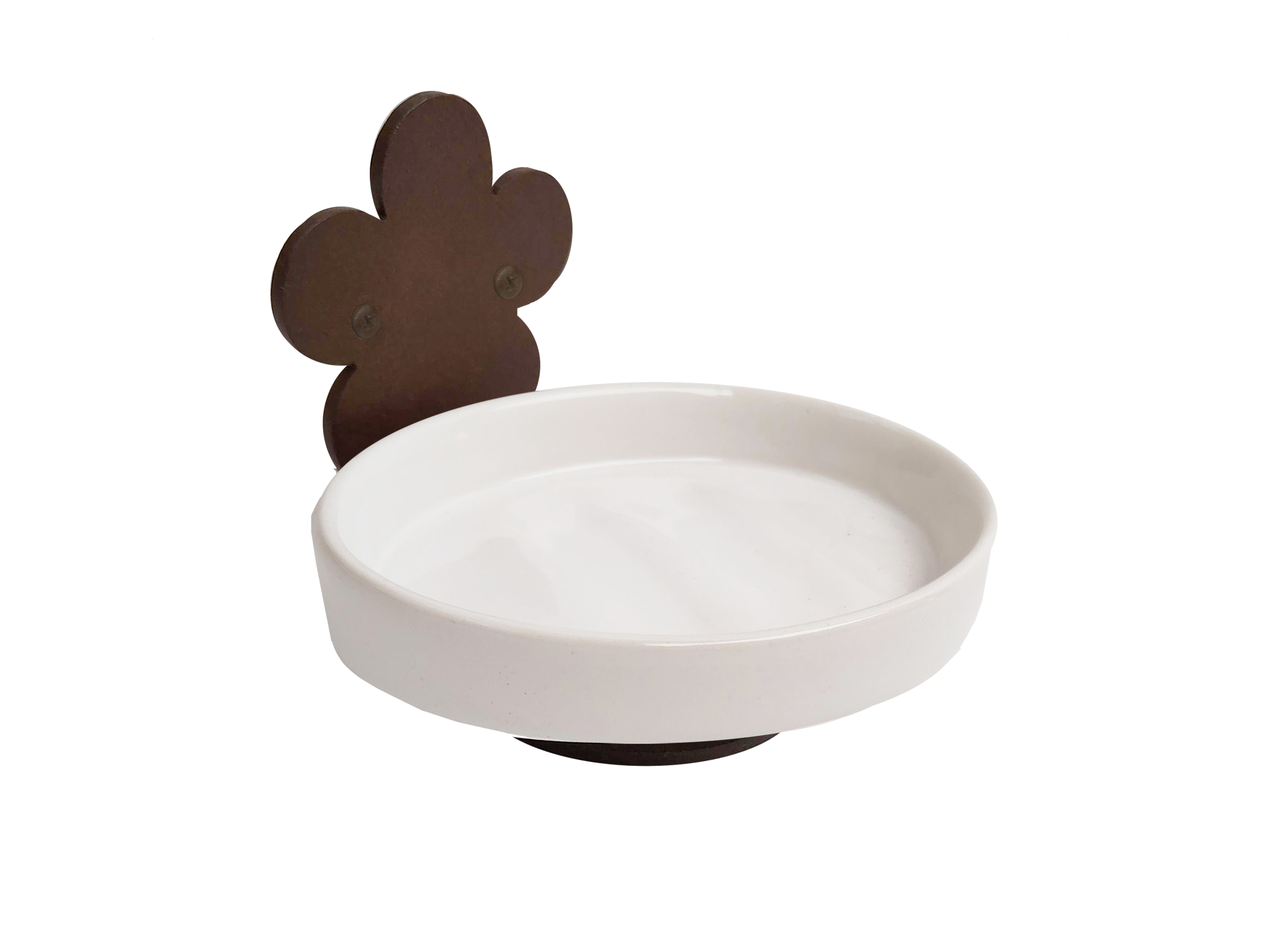 Jabonera provenza marrón