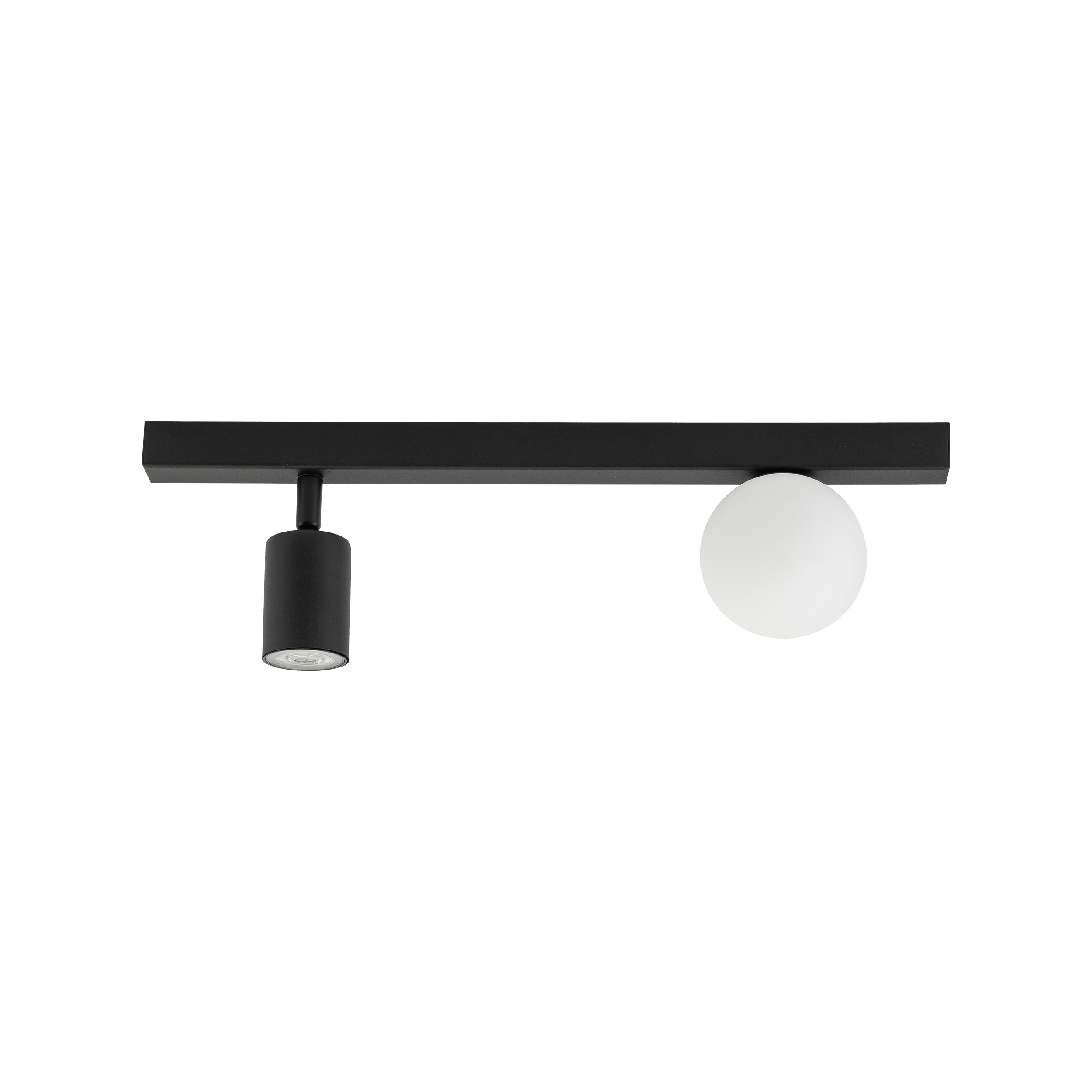 Lampa sufitowa Vox czarna GU10 G9 Tk Lighting