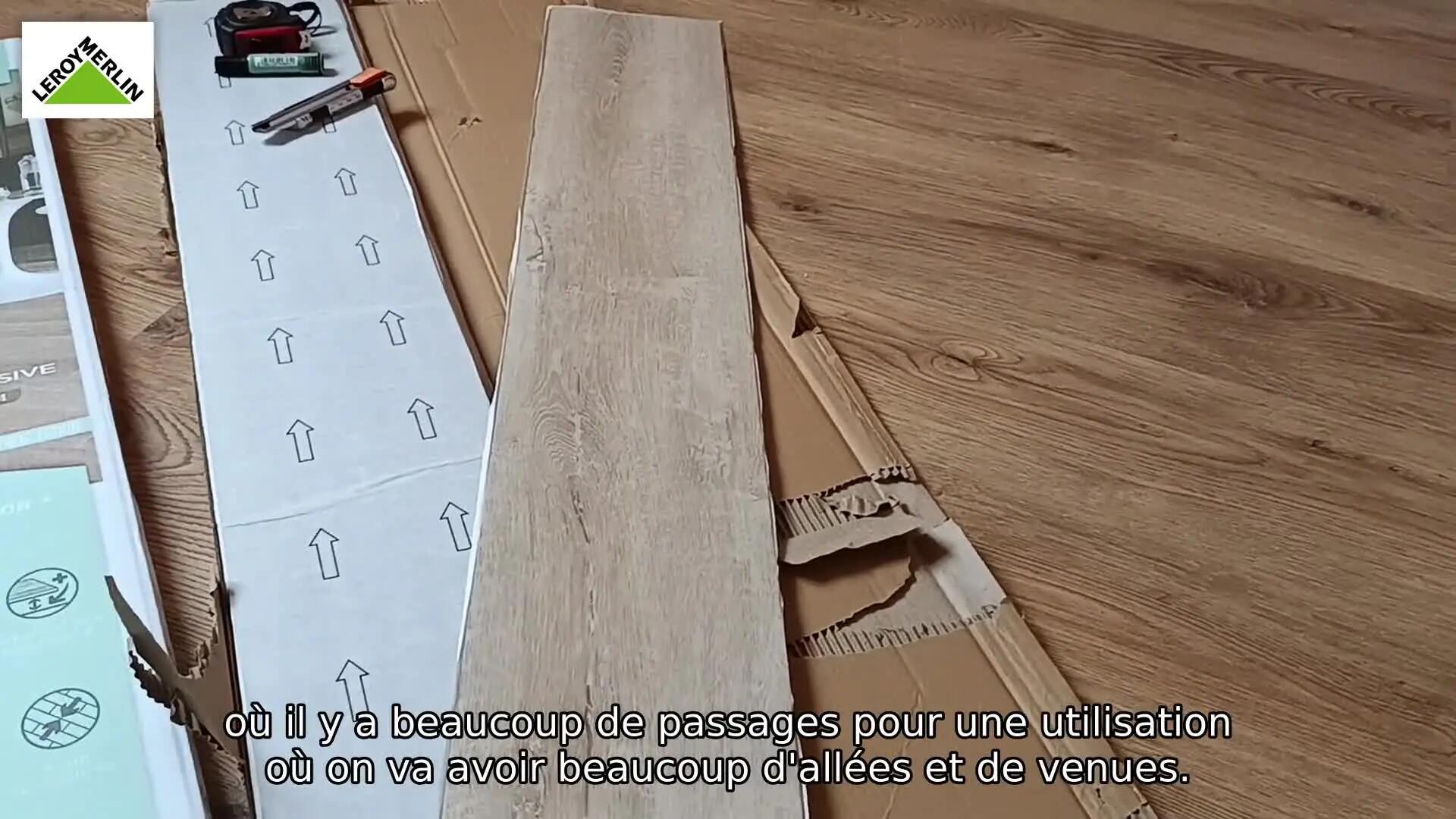 Dalle PVC adhésive medio GERFLOR Senso urban wallstreet light imitation matériau - 4