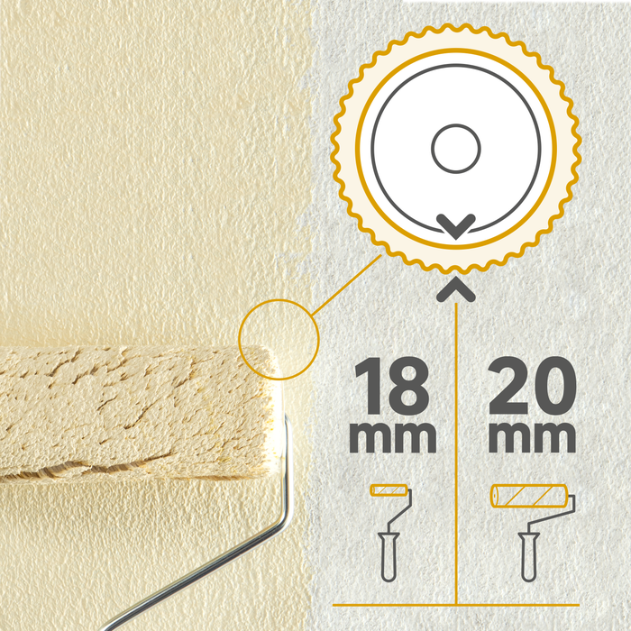 wałek do gładkiej elewacji zewnętrznej dexter leroy merlin