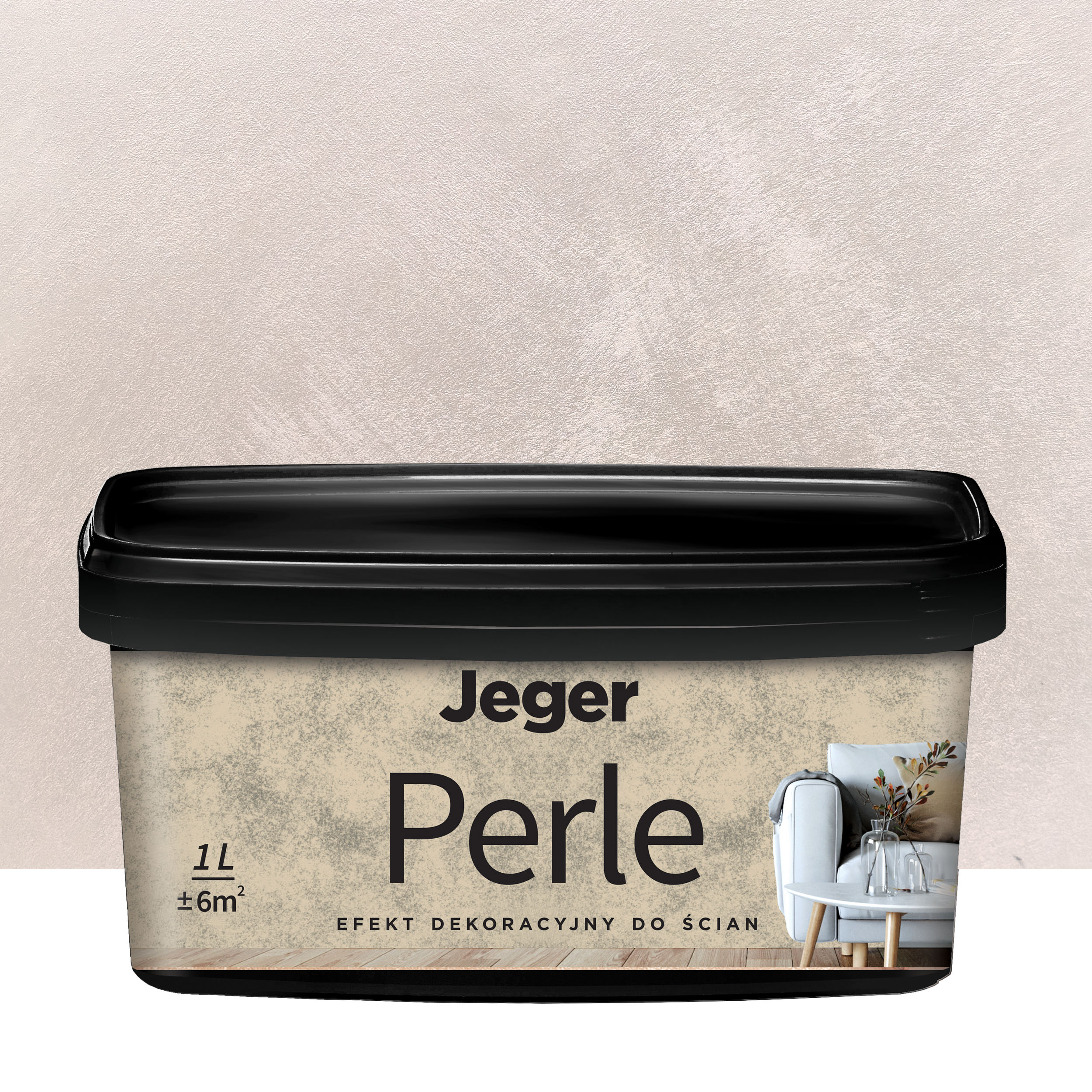 Farba dekoracyjna Perle 1 l Julia Jeger