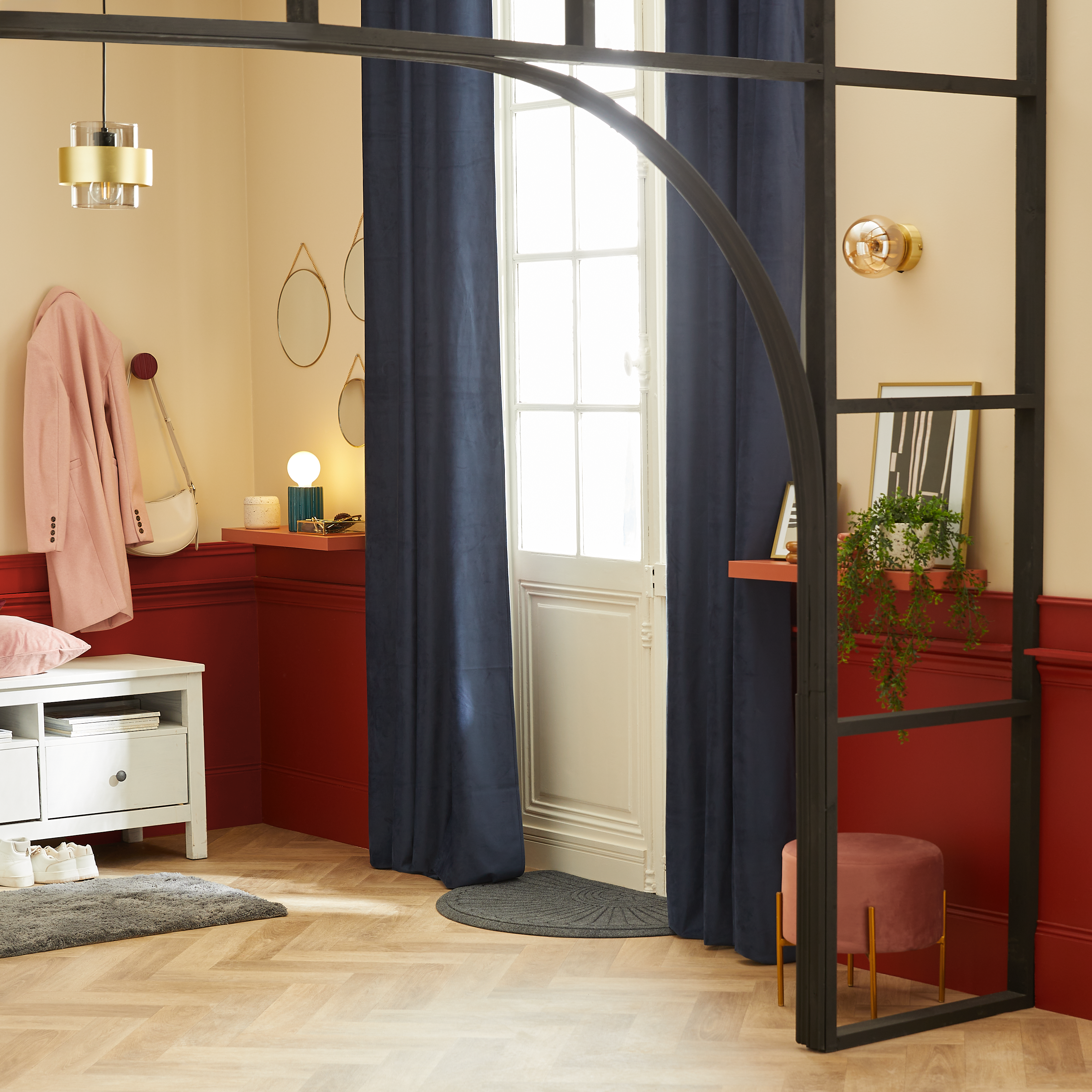 Lampa wisząca Croon czarno-złota E27 Inspire - 4