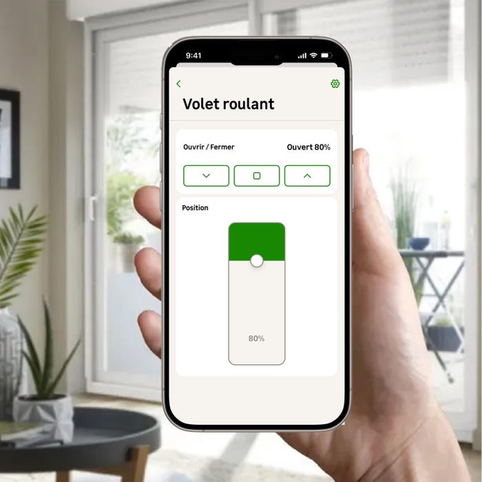 Contrôlez votre volet roulant avec l'application Enki