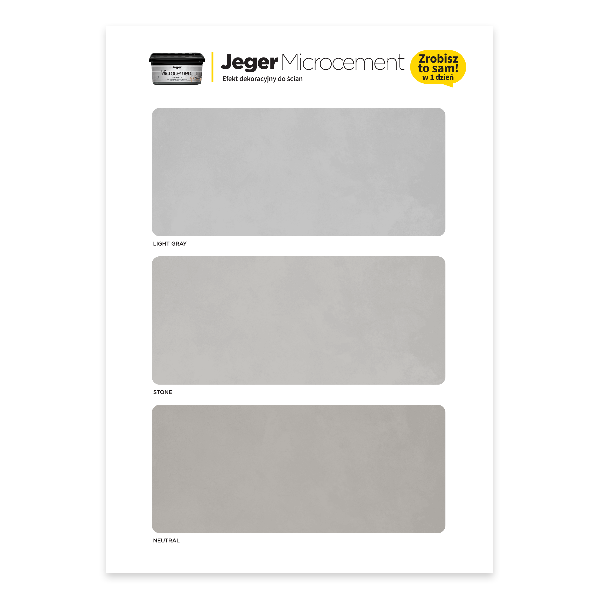 Wzornik Microcement Jeger