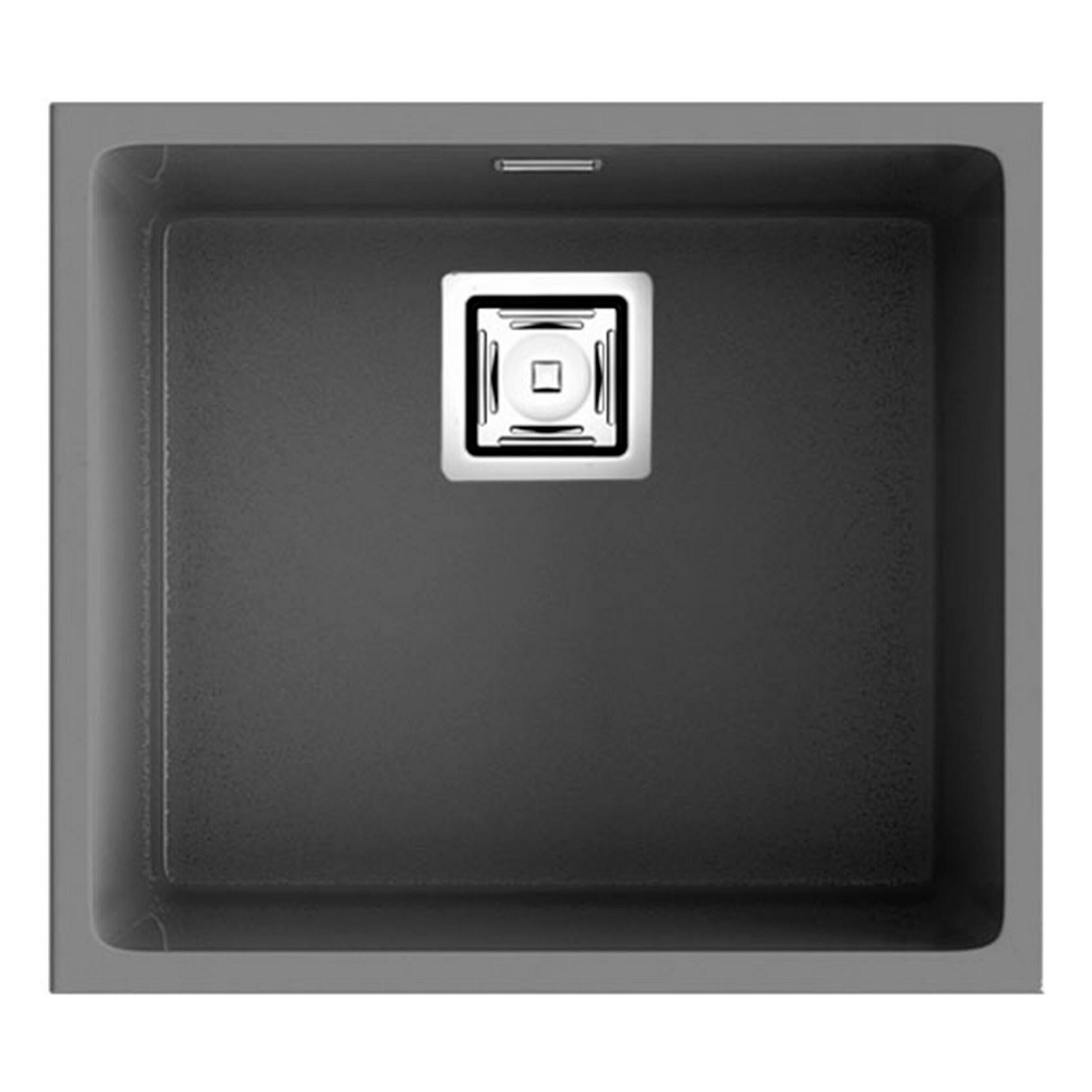 Fregadero de resina POALGI Zie 50 x 45 cm | Leroy Merlin