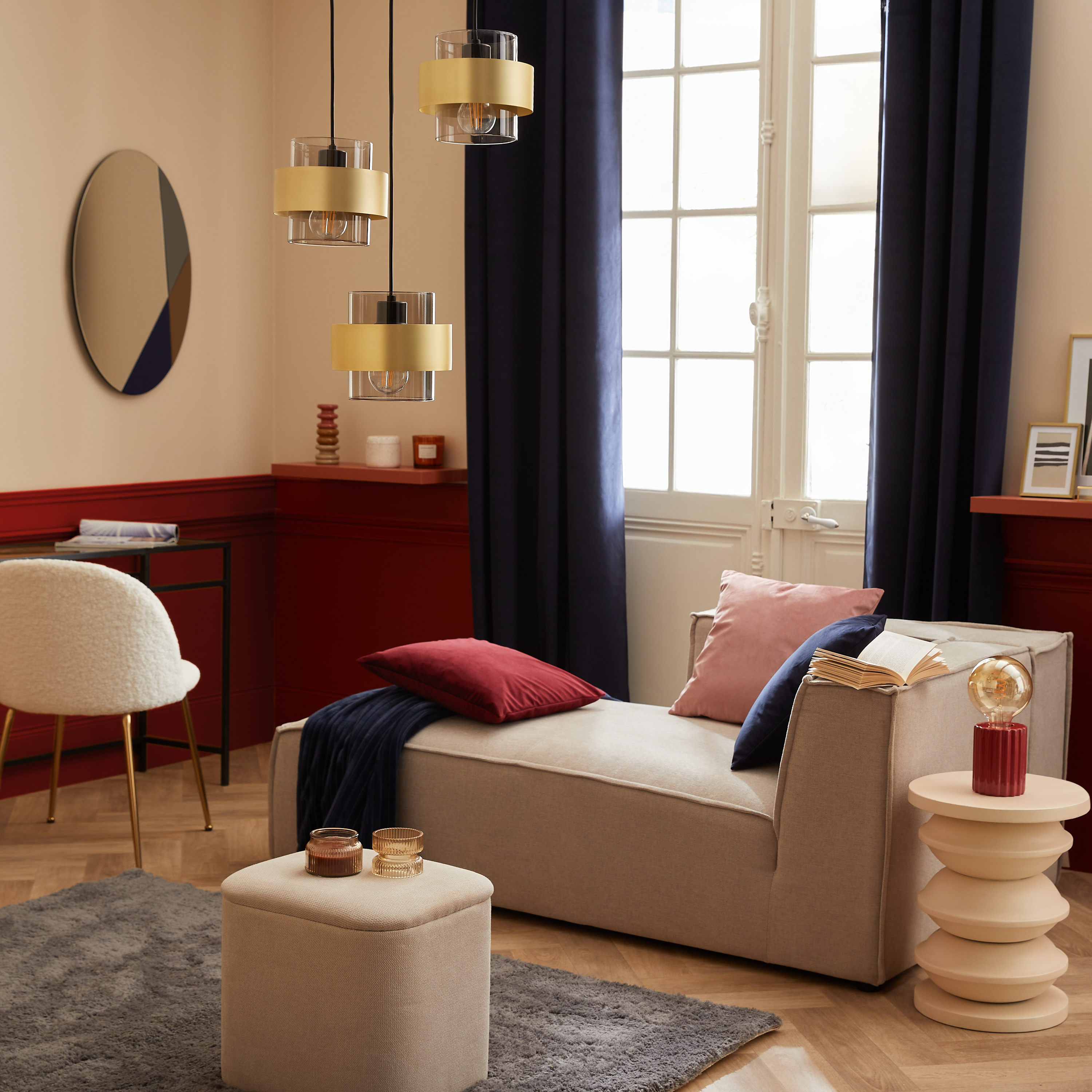 Fronha almofada Tony 45x45cm cabaret2 Inspire - 14