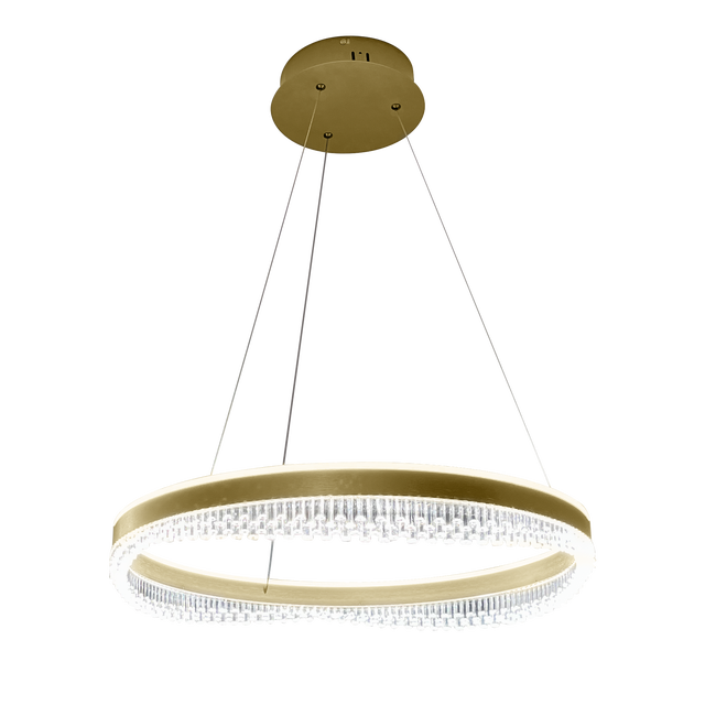 Lampa wisząca Preciosa złota 3400 lm LED Milagro
