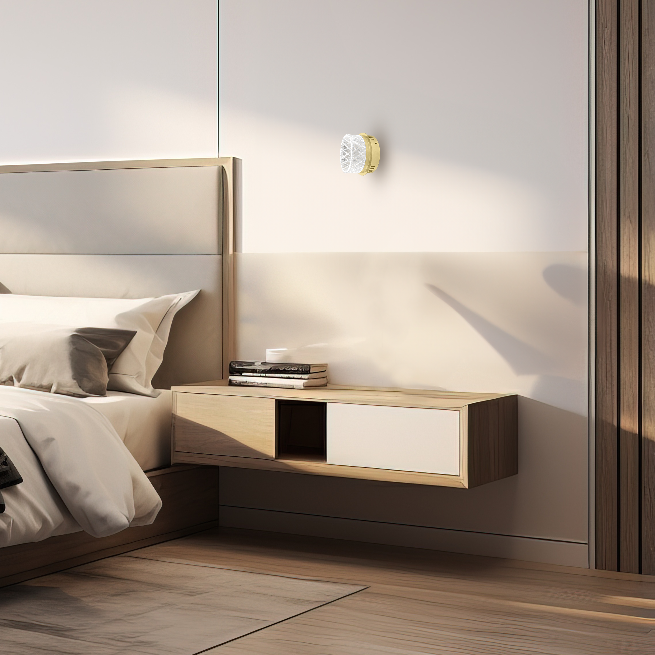 Kinkiet Elegance złoty LED Milagro - 3