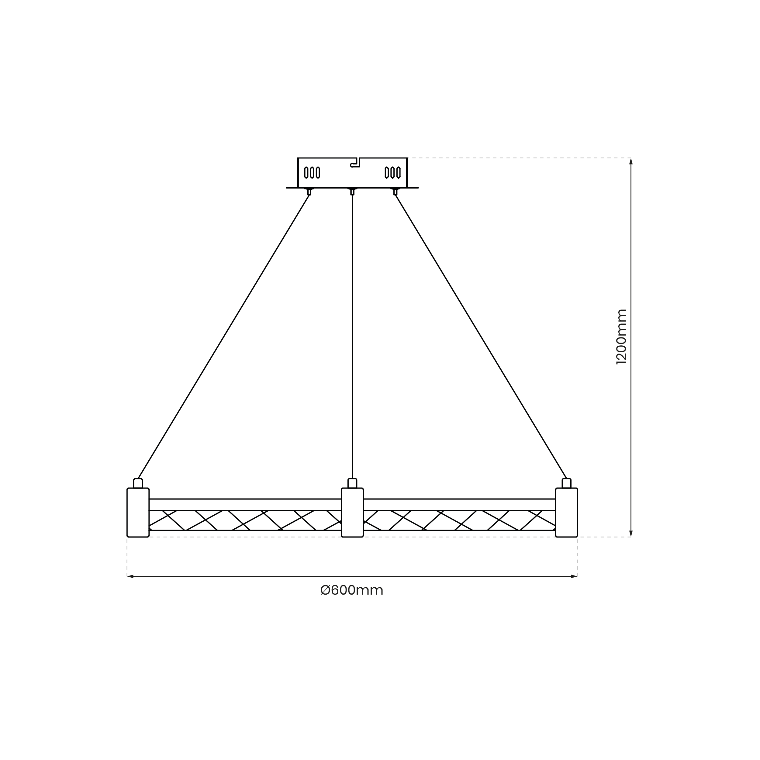 Lampa wisząca Elegance złota LED Milagro - 4