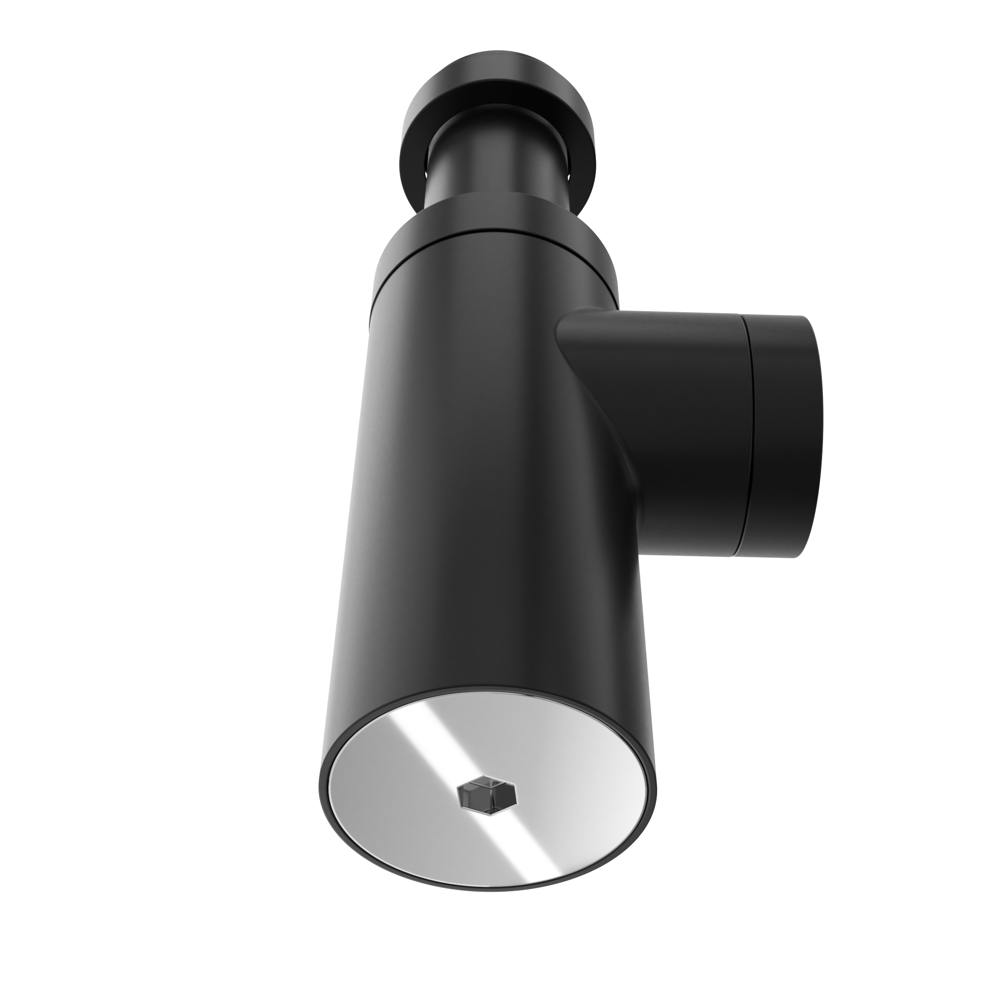 Syfon umywalki bez spustu prosty czarny EQUATION - 4