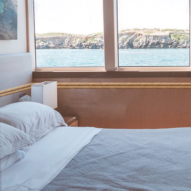 Frise décorative adhésive, imitation corde découpée, trompe- l'œil, 5x300 cm