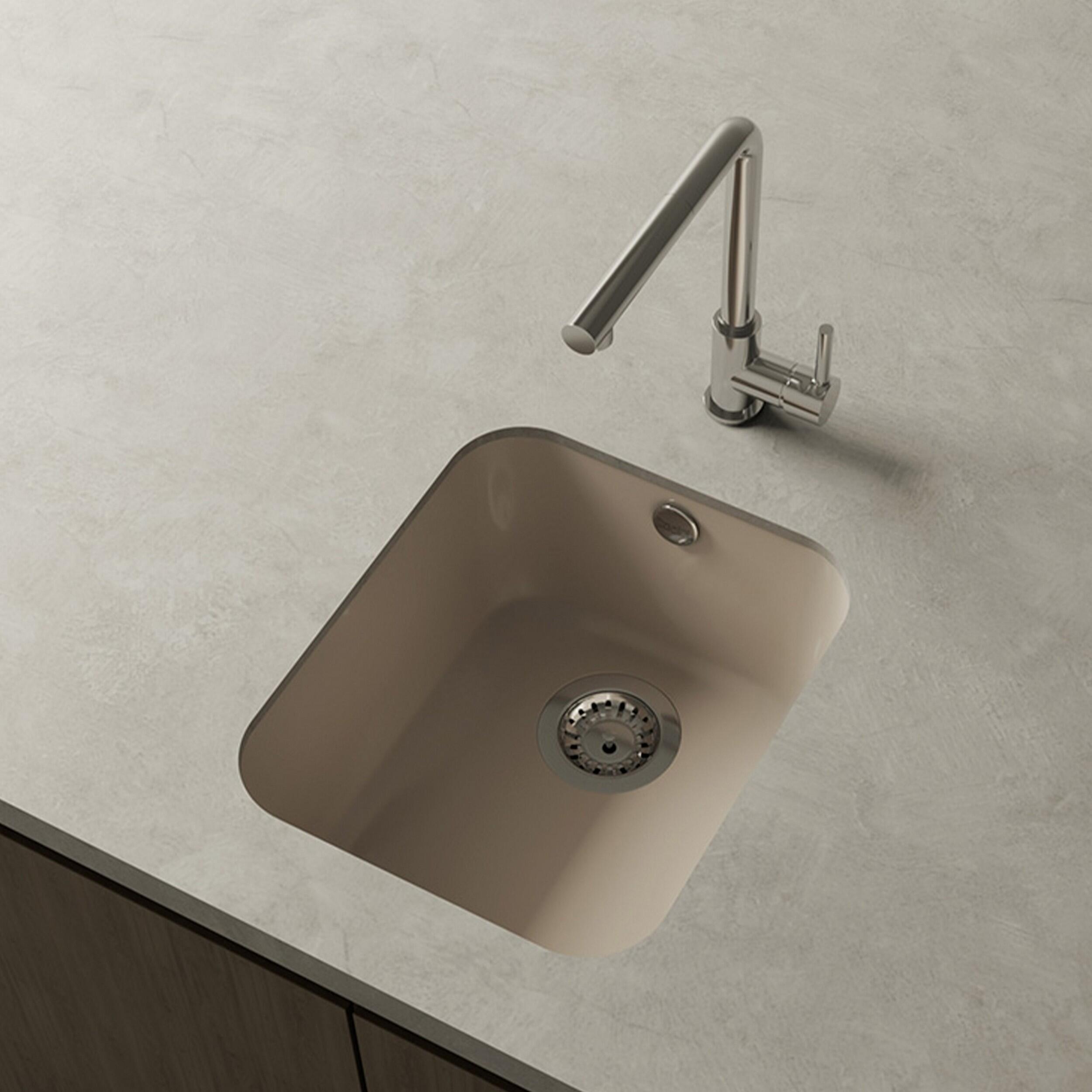 Lava-louça 38x44,5 cm Poalgi Gandia 35 Pergamon bege - 3