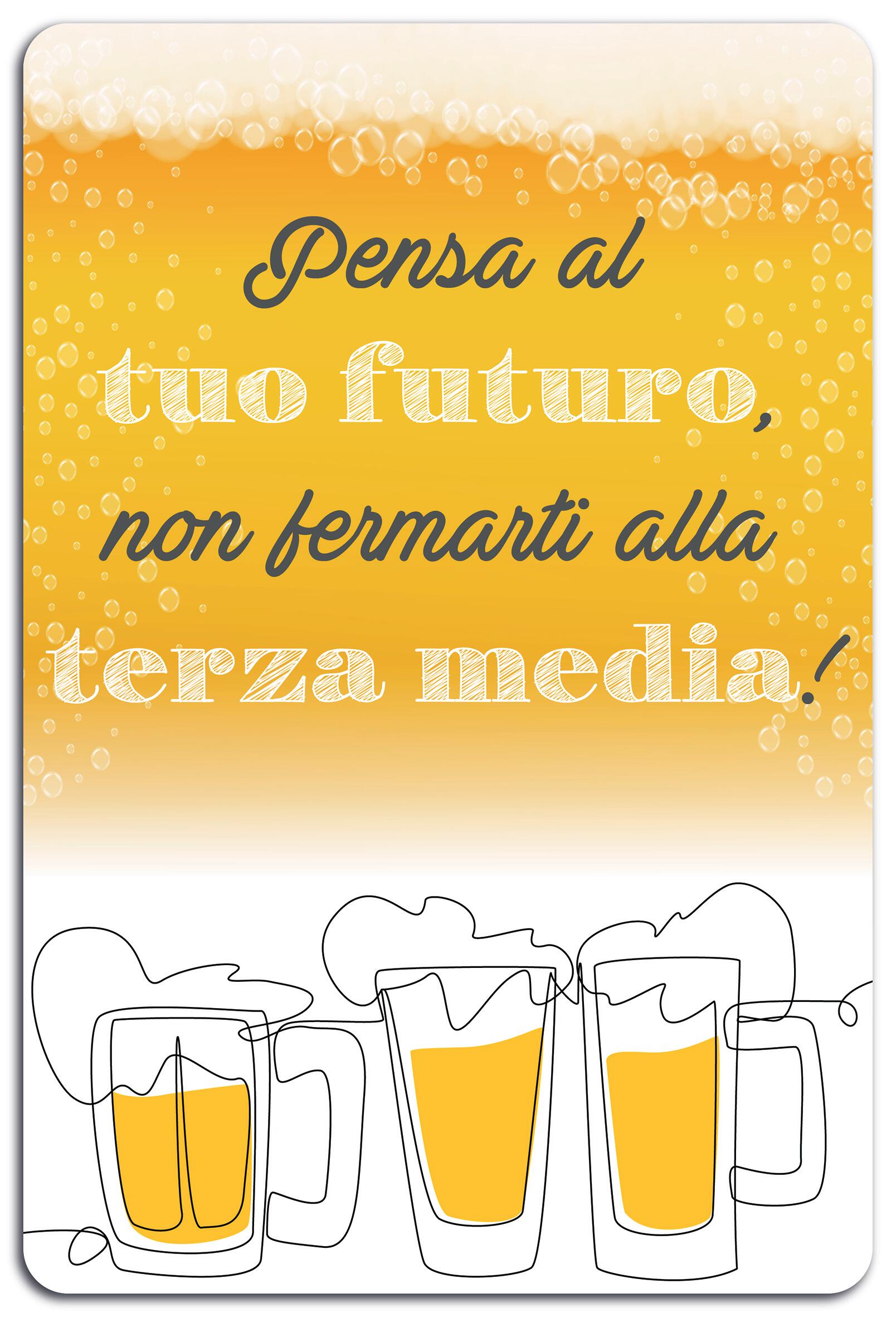 Cartello Da Bar Let's Raise A Glass – Decorazione Da Parete Retrò Per Cantina E Garage, 30,5x20,3 Cm