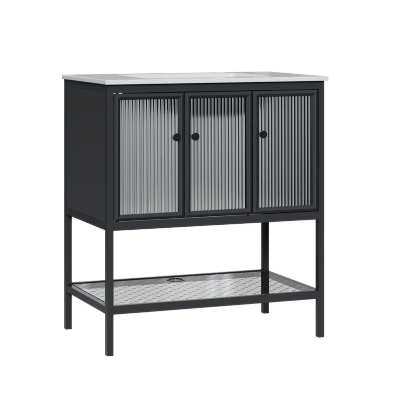 Zestaw szafka z umywalką Doblo 80 Domino