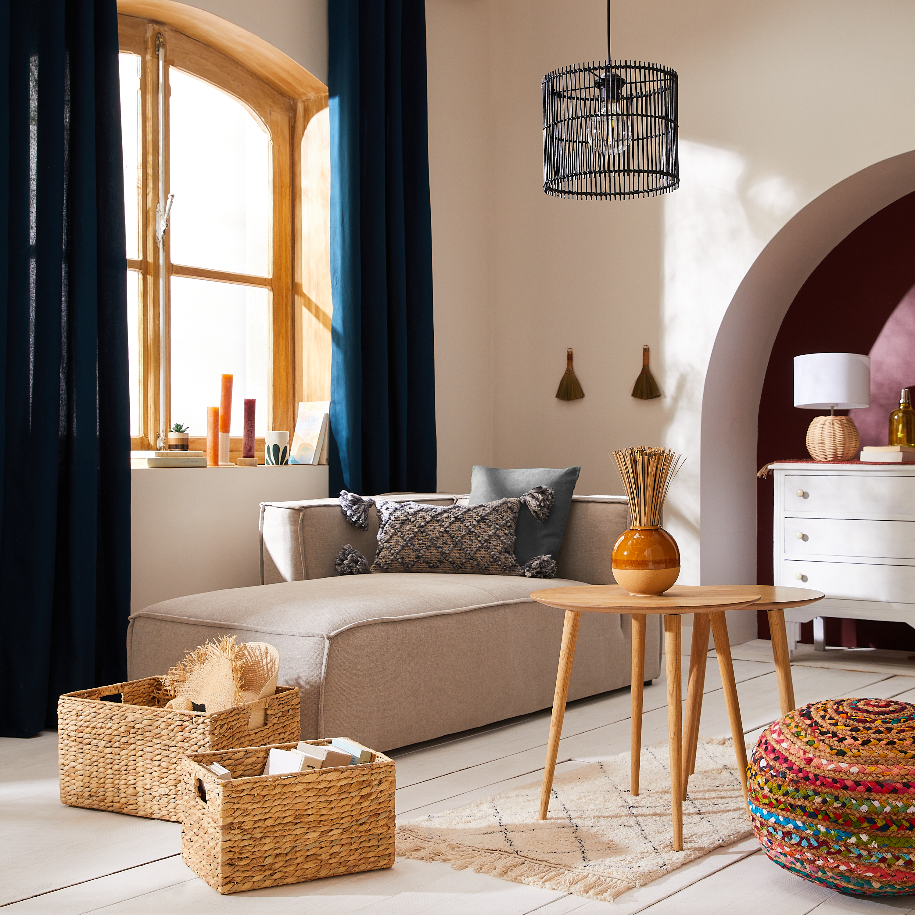 Cortinado fita e/ou presilha Kalpe 200x280cm fjord Inspire - 8