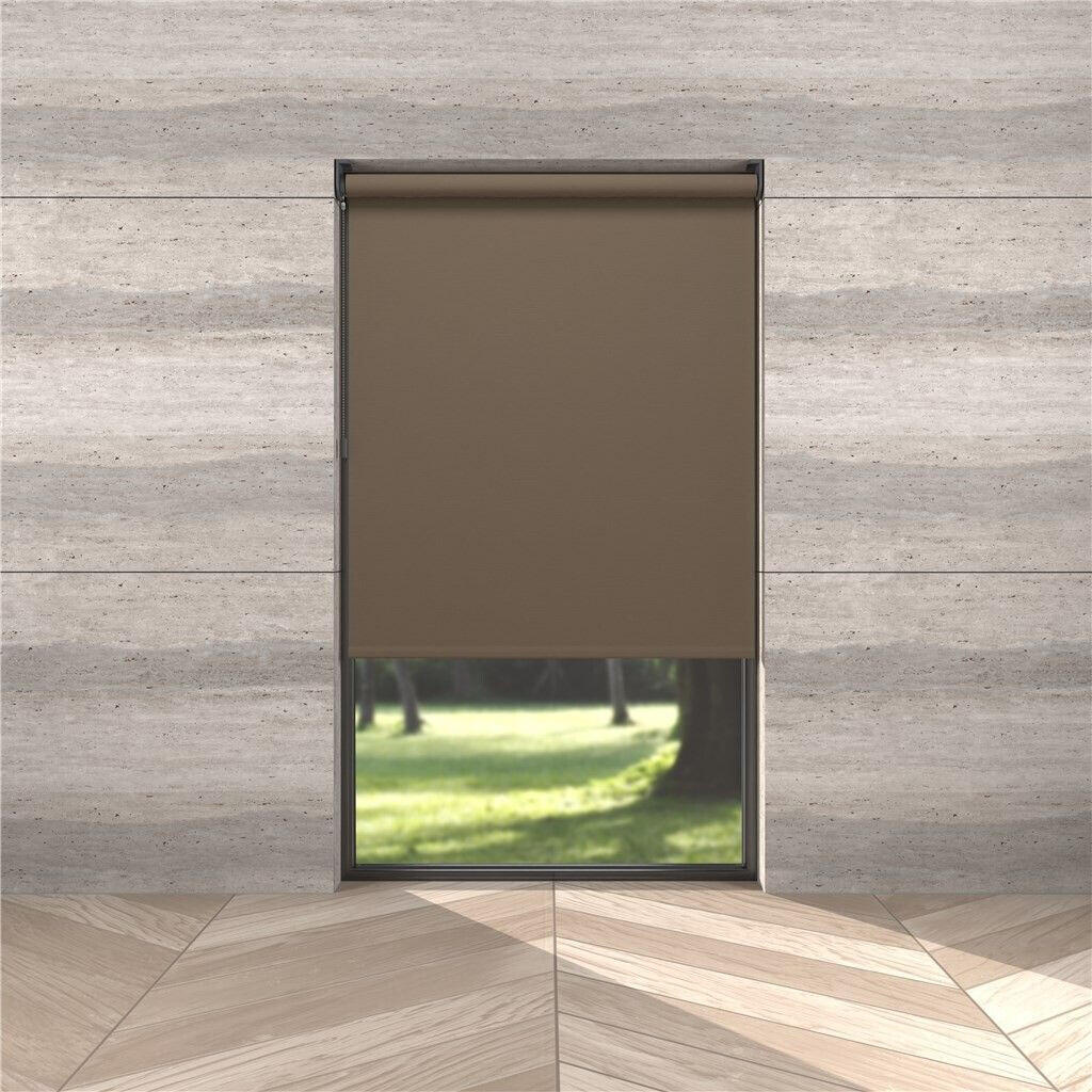 Store enrouleur occultant sur-mesure premium Porto beige