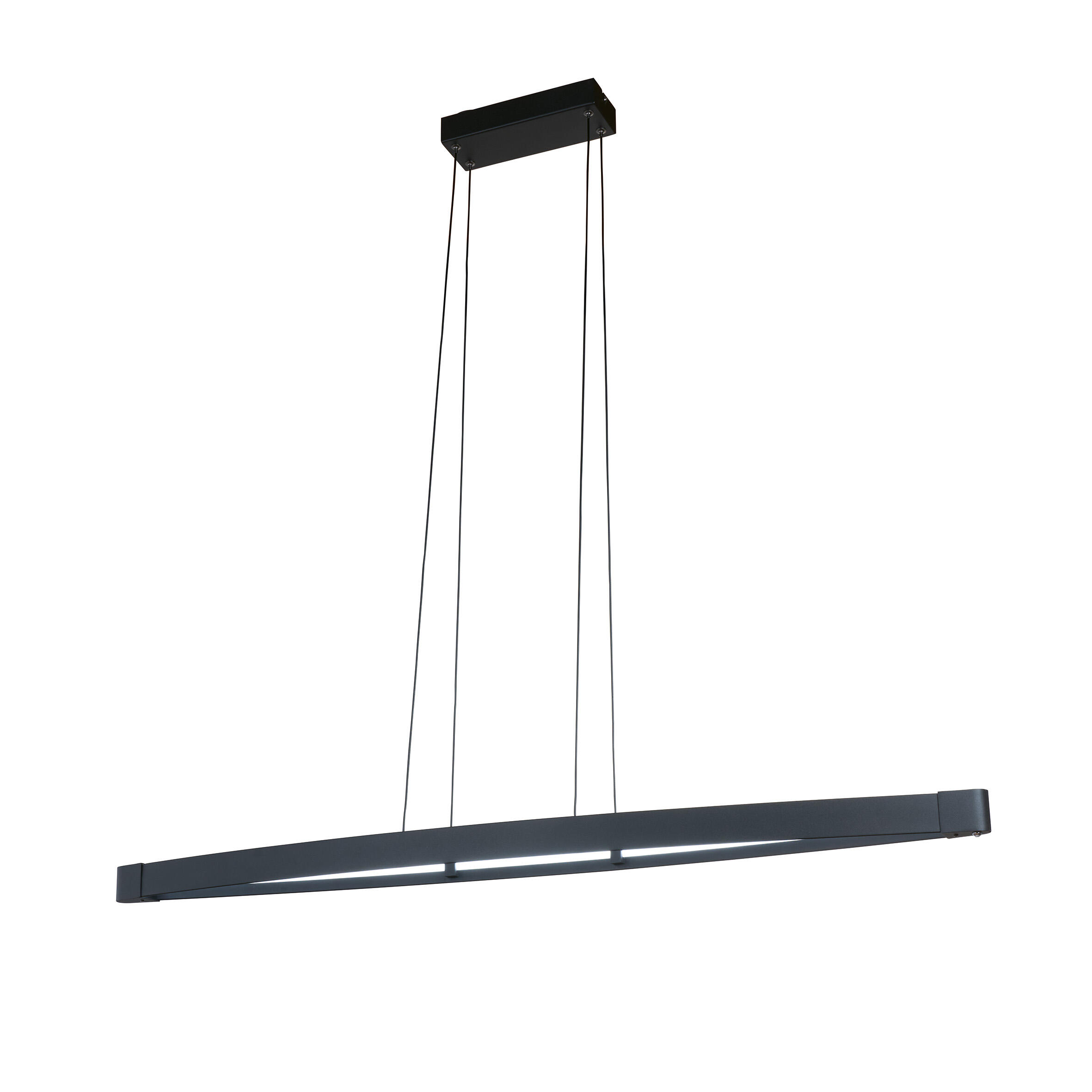 Suspension Fenga, acrylique, noir, l.14.5 cm | Leroy Merlin