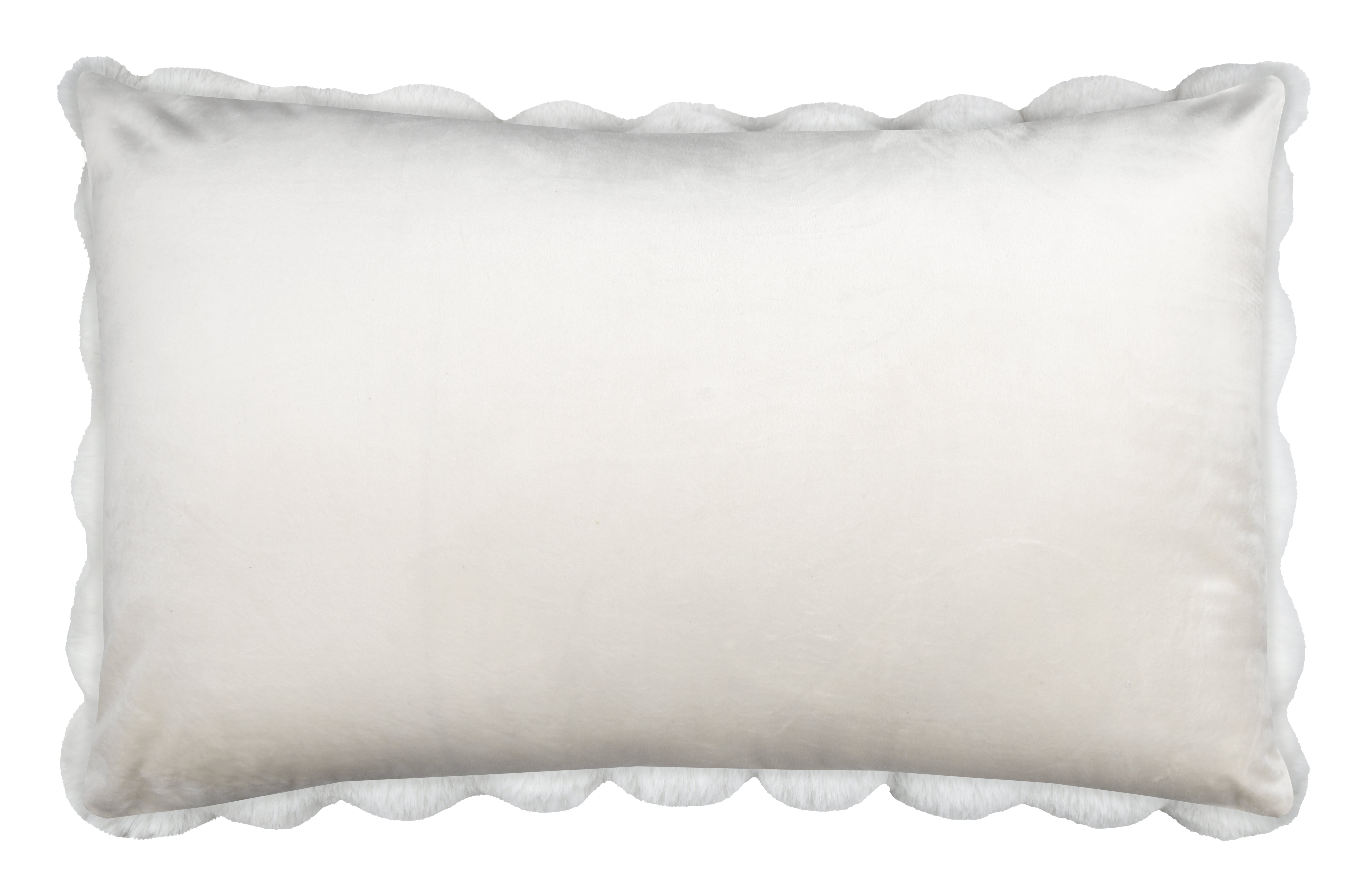 Coussin Nebraska, écru l.80 x L.50 cm - 2