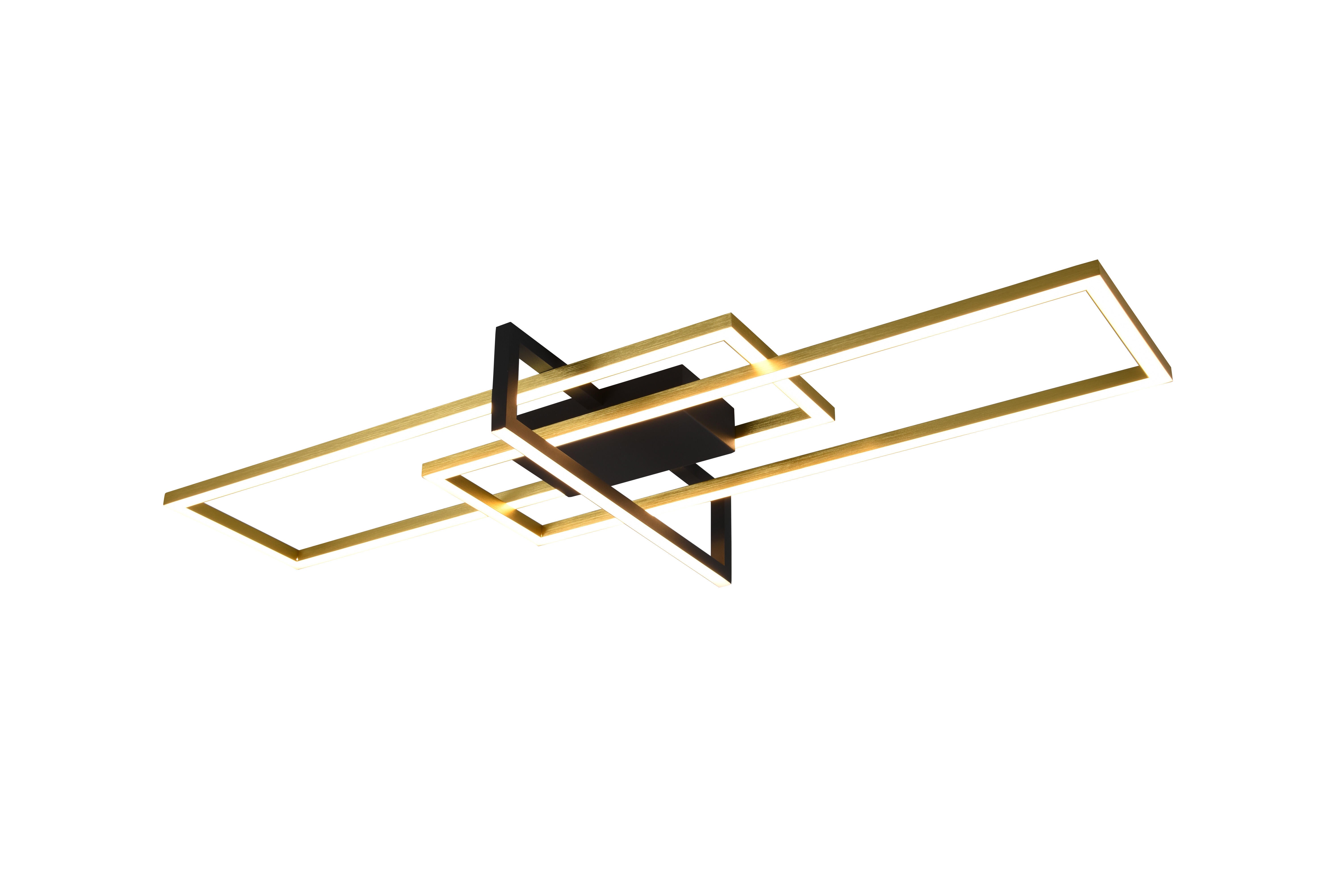 Candeeiro de teto SALINAS LED 34W 3000K 3400LM PRETO - 3