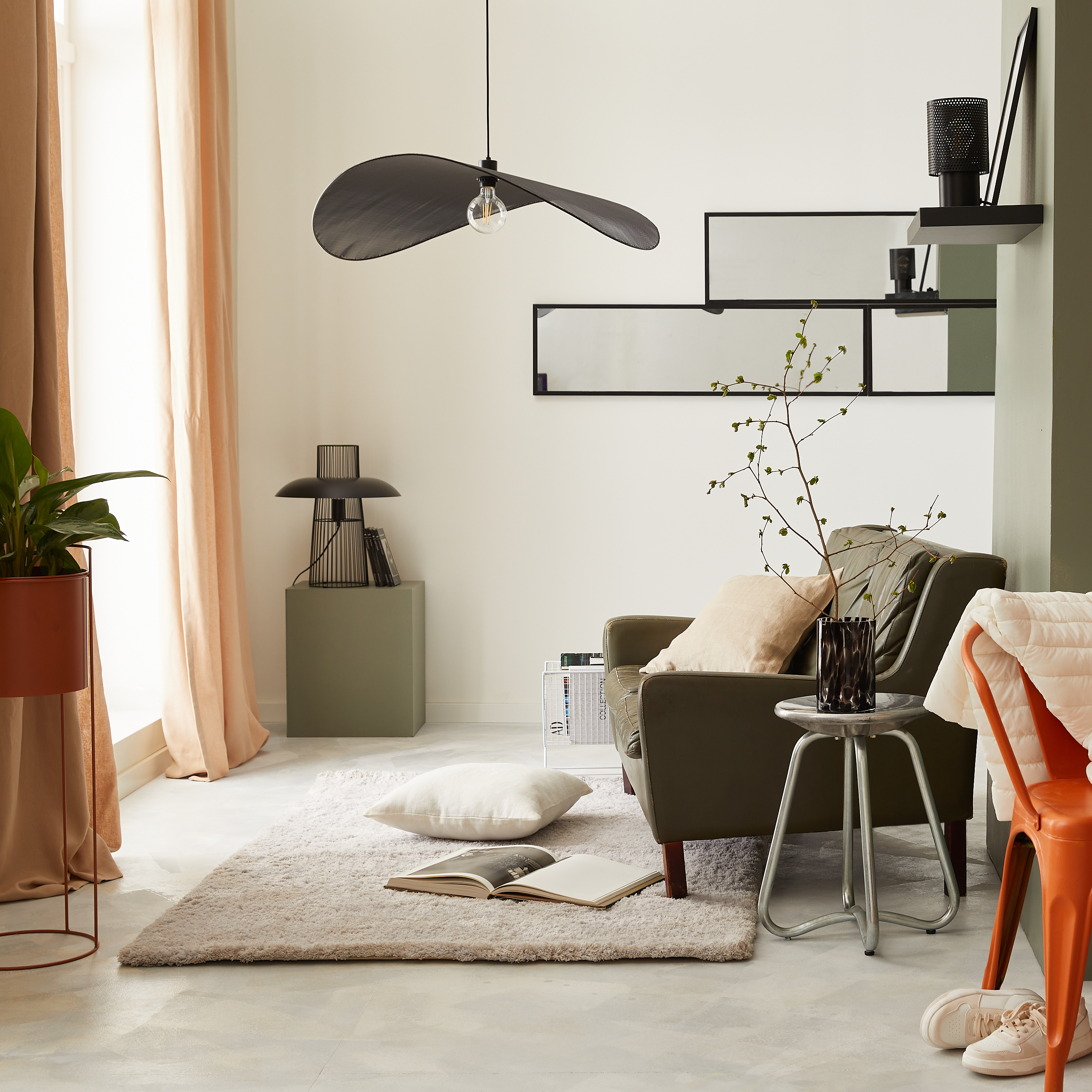 Lampa wisząca Valsa czarna E27 Inspire - 12