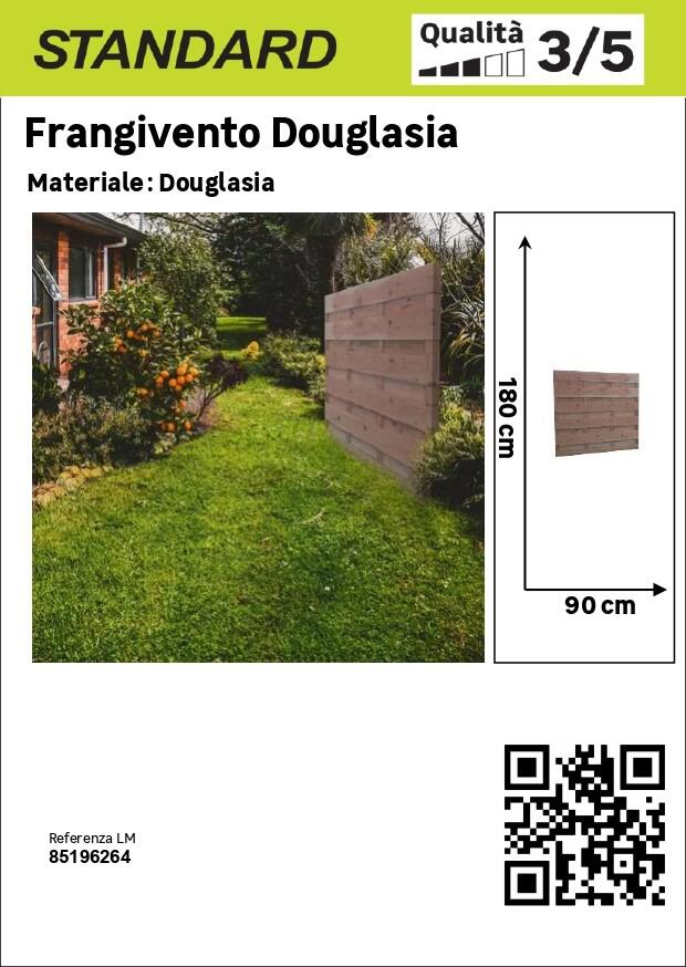 Pannello frangivista in legno DOUGLASIA L 90 x H 180 cm - 3