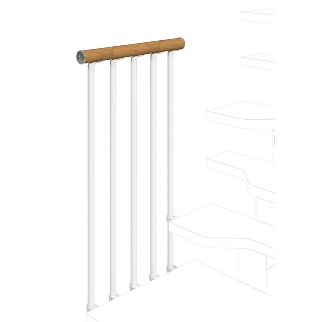 Vestito Arashigaoka Sovrintendere Scala Con Corrimano In Legno Interazione Isola - Foto 7