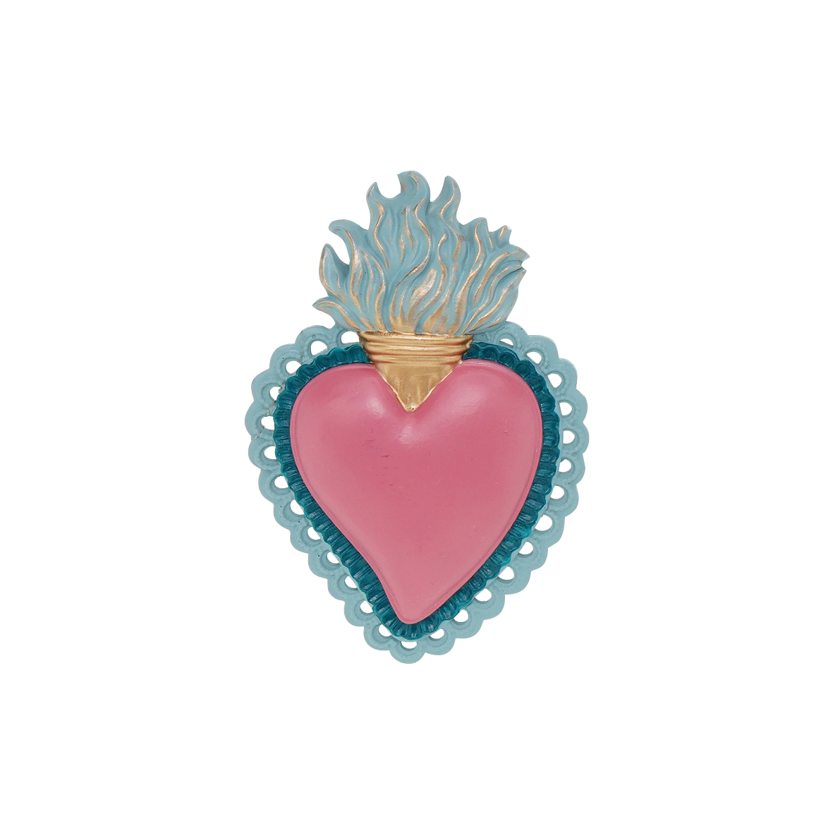 Objet décoratif sans cadre Ex-voto EMDE l.7.8 x H.11.7 cm