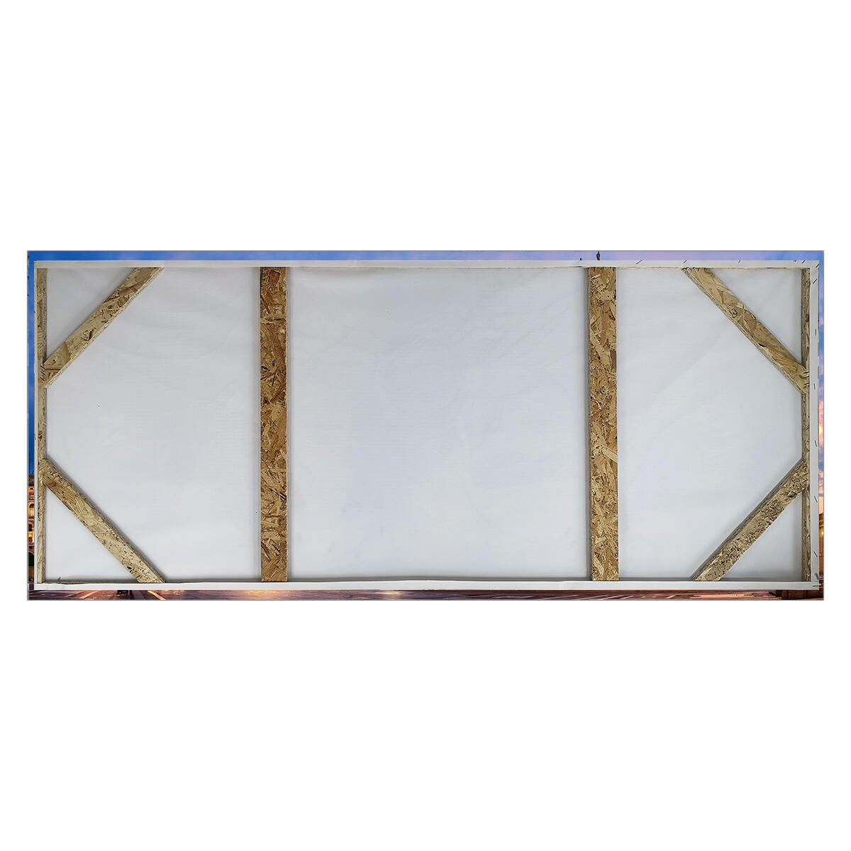 Quadro su tela Milano naviglio twilight, multicolore 143 x 65 cm - 7