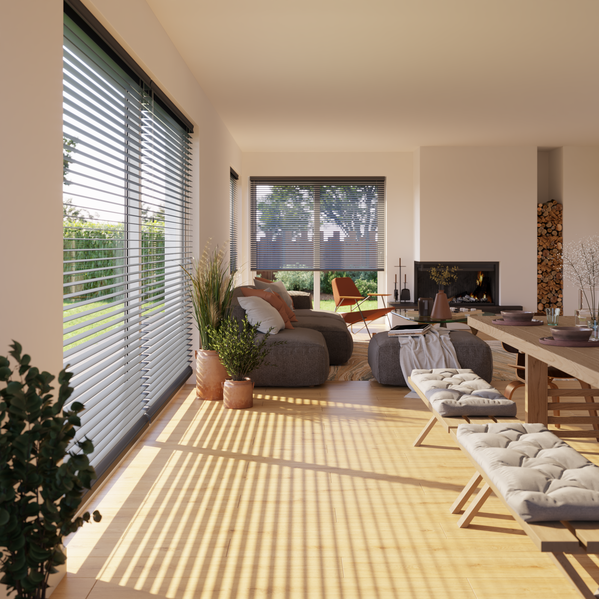Panele podłogowe laminowane wodoodporne AC5 7 mm Artens Natural naturalne drewno - 8